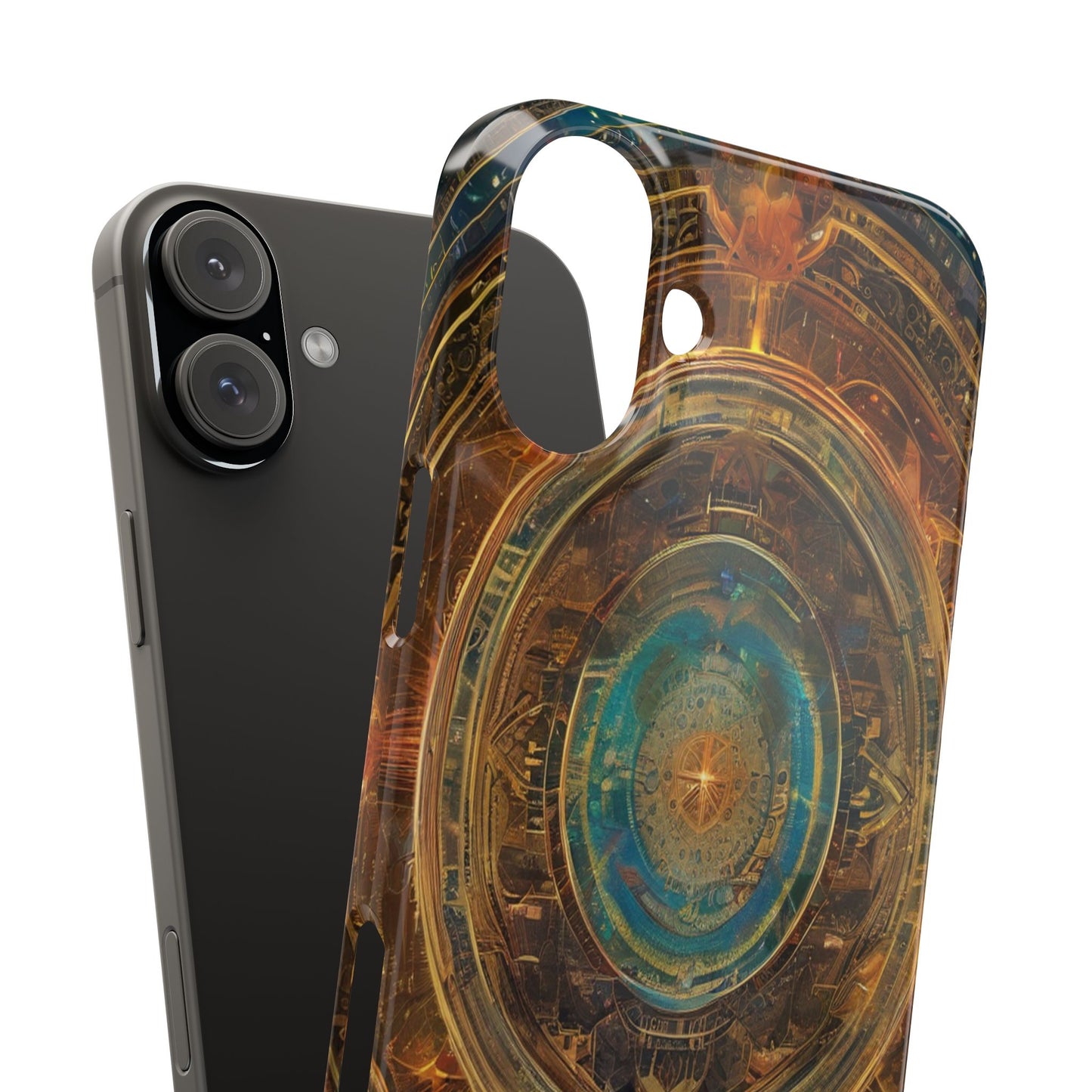 Slim Phone Case Glossy Lexan Shell for iPhone 16