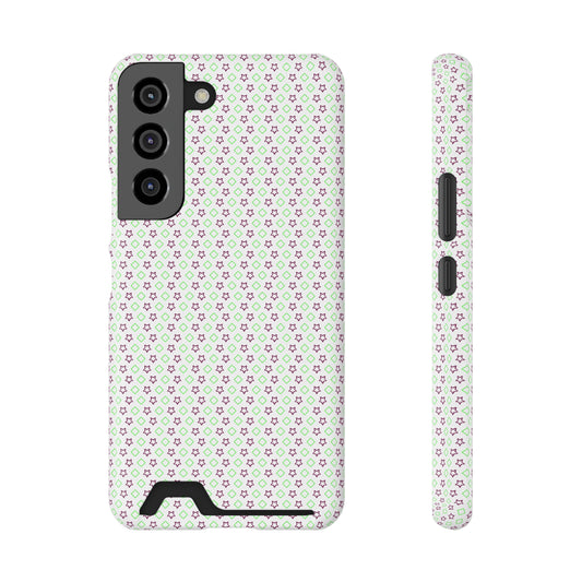 Neon Card Holder Phone Case with MagSafe - Impact-Resistant
