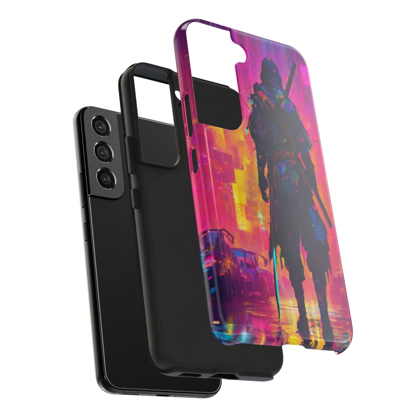 Rugged Phone Case - Impact-Resistant TPU/PC, iPhone & Samsung