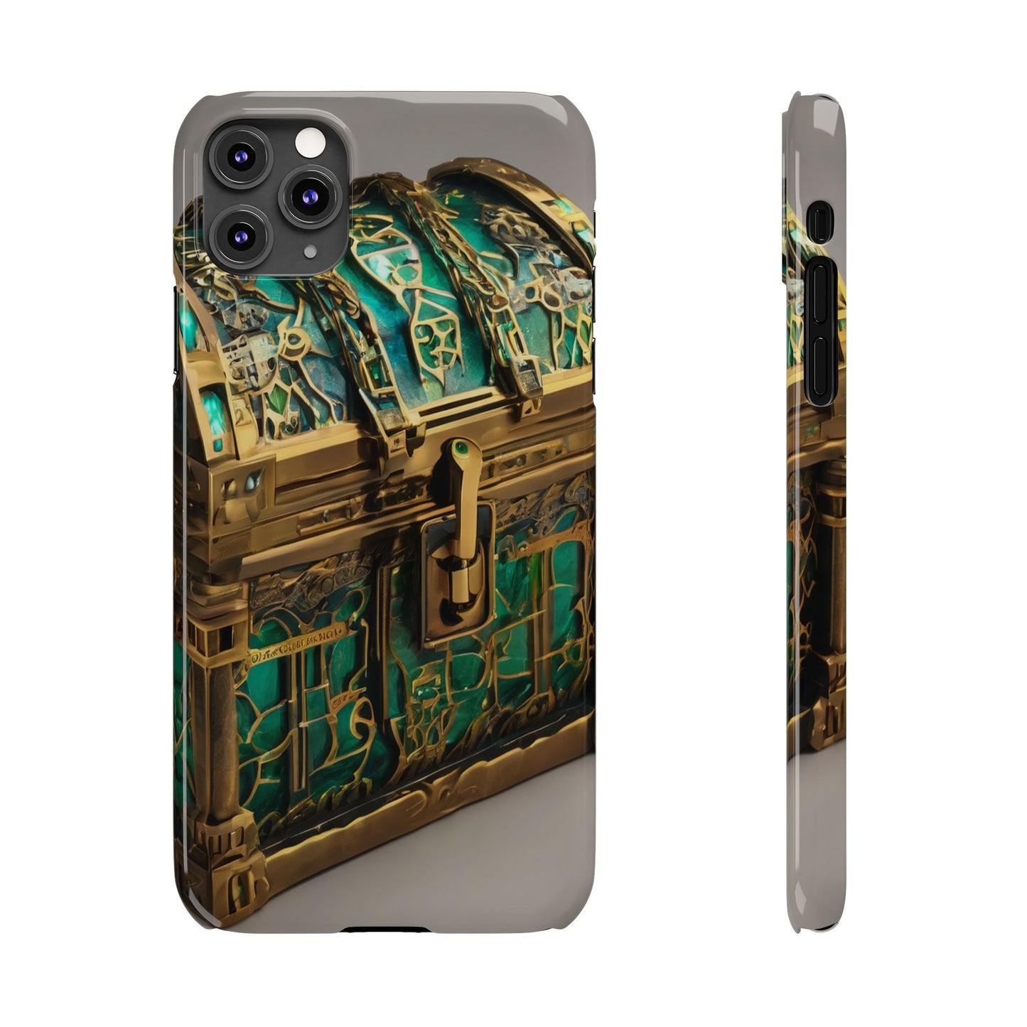 iPhone 16 Slim Phone Case: Glossy Lexan, Ultra-Slim