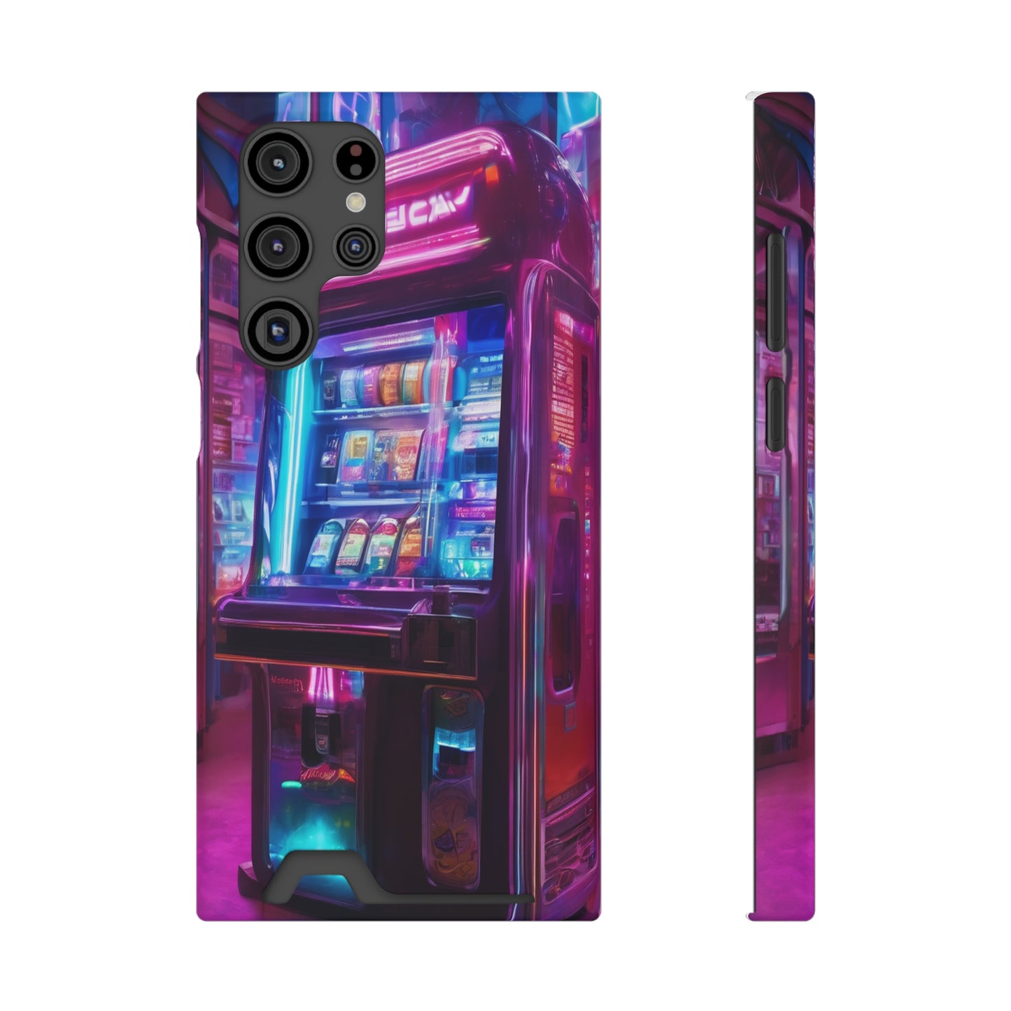 Phone Case with Card Holder – Glossy/Matte Polycarbonate