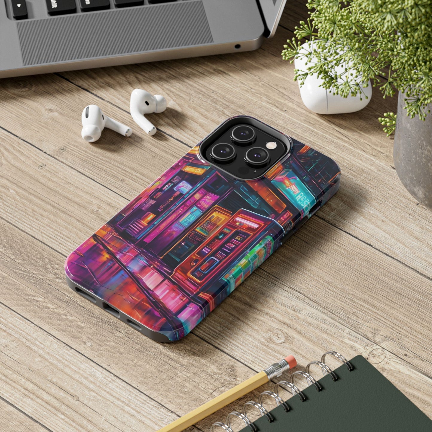 Tough Phone Case - 2-Piece, Impact-Resistant, Glossy Finish
