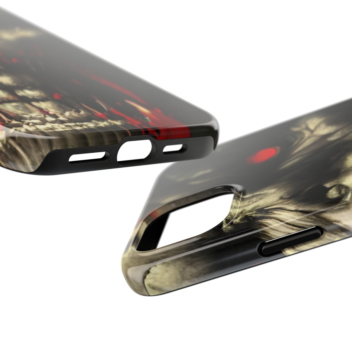 Neon Tough Phone Case - Impact-Resistant, Glossy