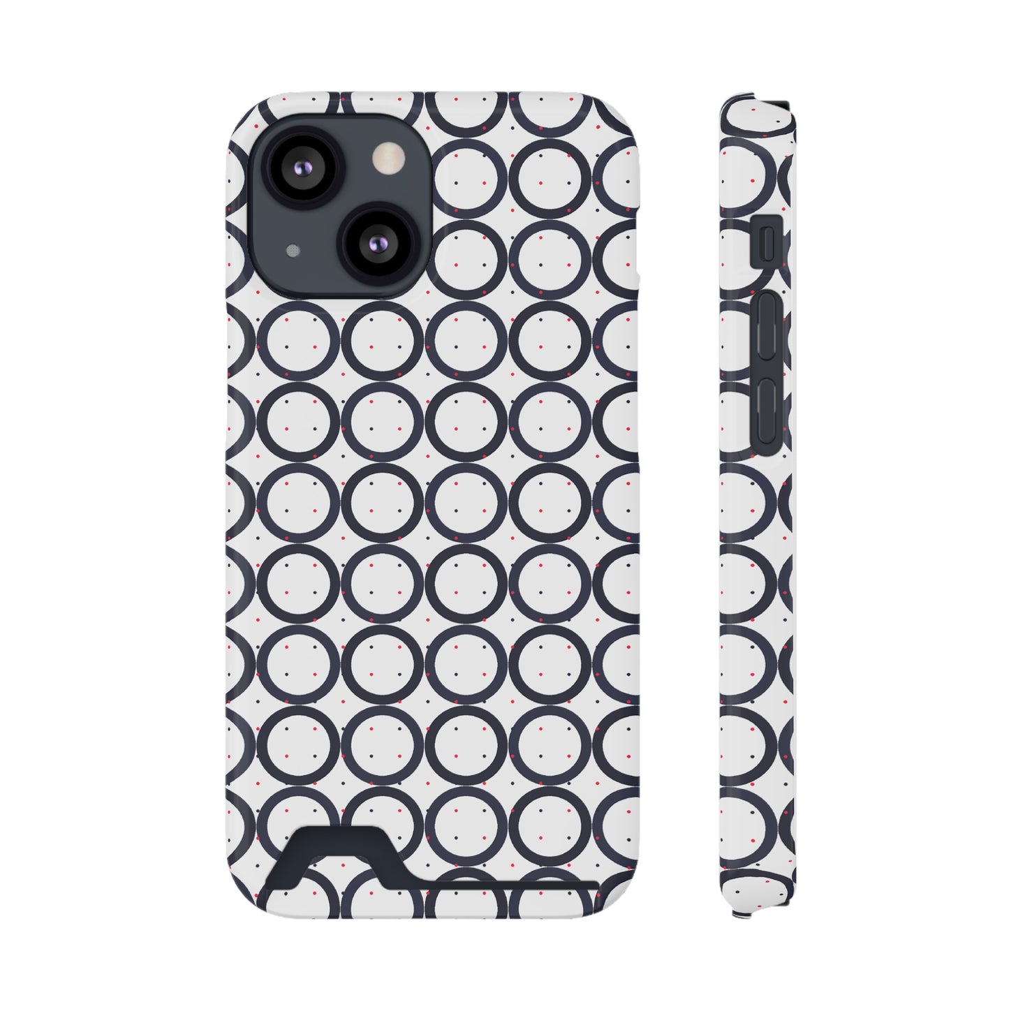 Neon Card Holder Phone Case, MagSafe, Polycarbonate
