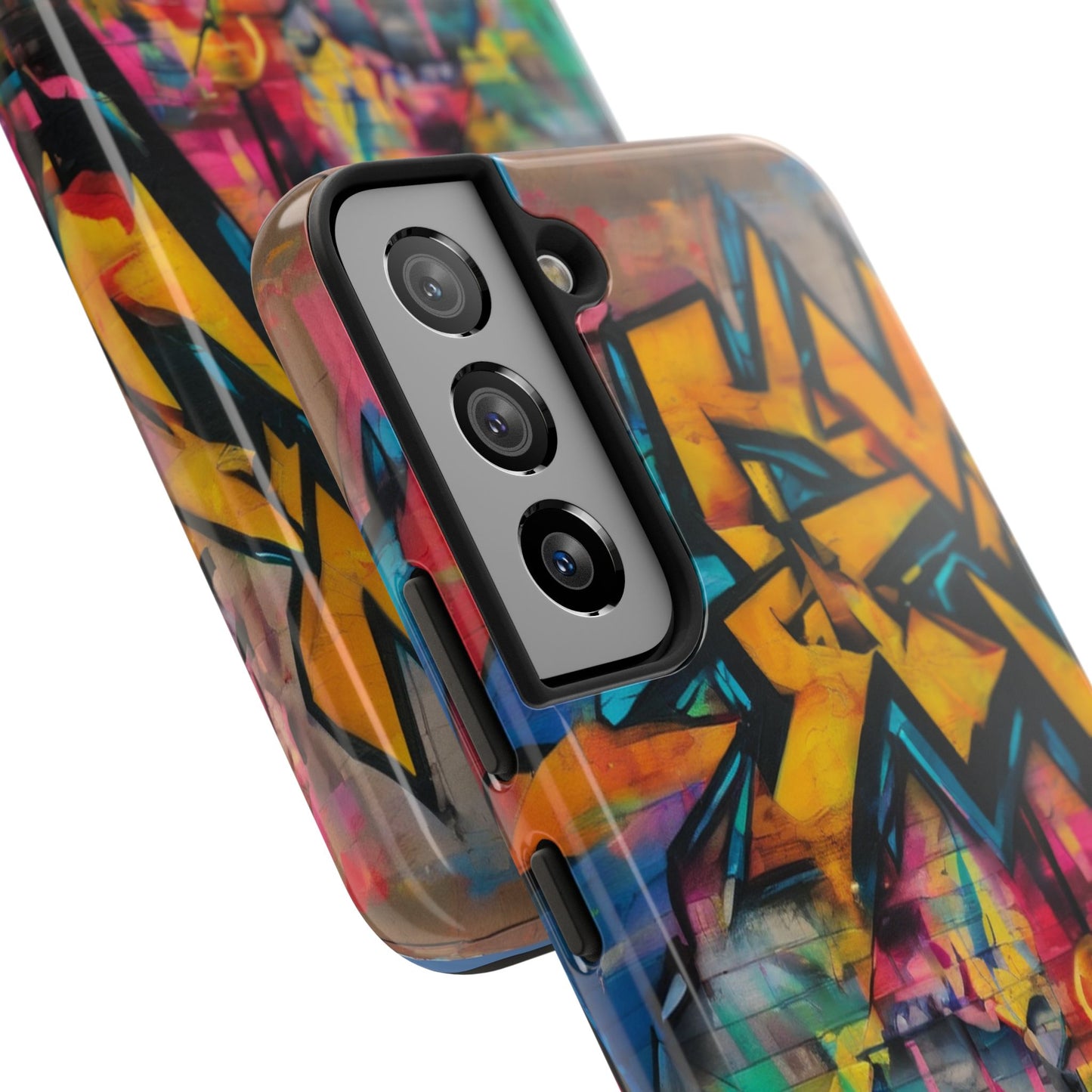 Rugged Phone Case - Impact-Resistant, Glossy Finish