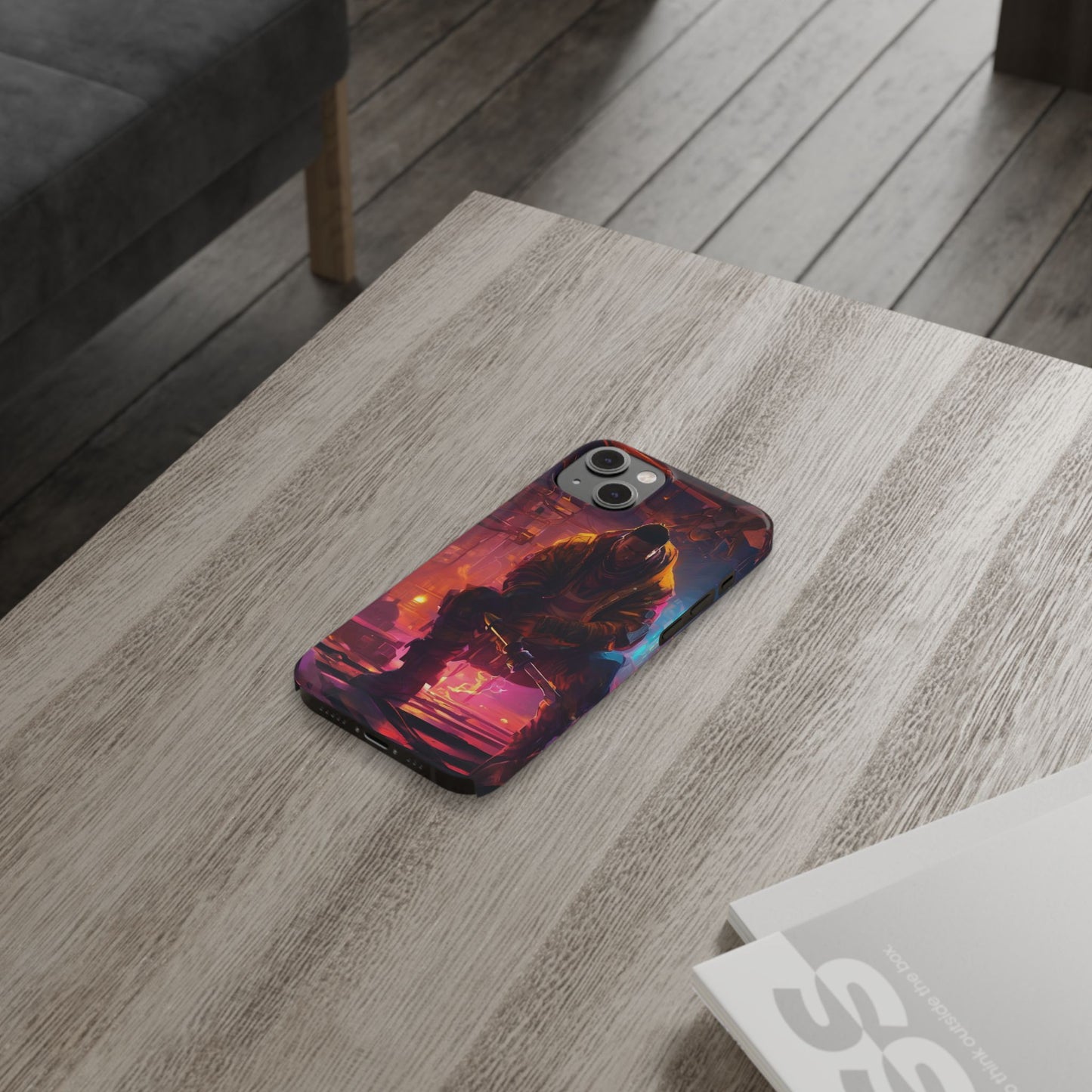 Slim Phone Case for iPhone 16 - Ultra-Thin, Glossy PC