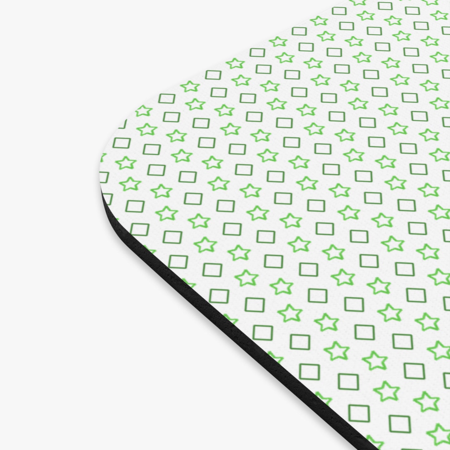 Neon Gaming Mouse Pad - Rectangular, 1/16 in Thick, Rubber Base