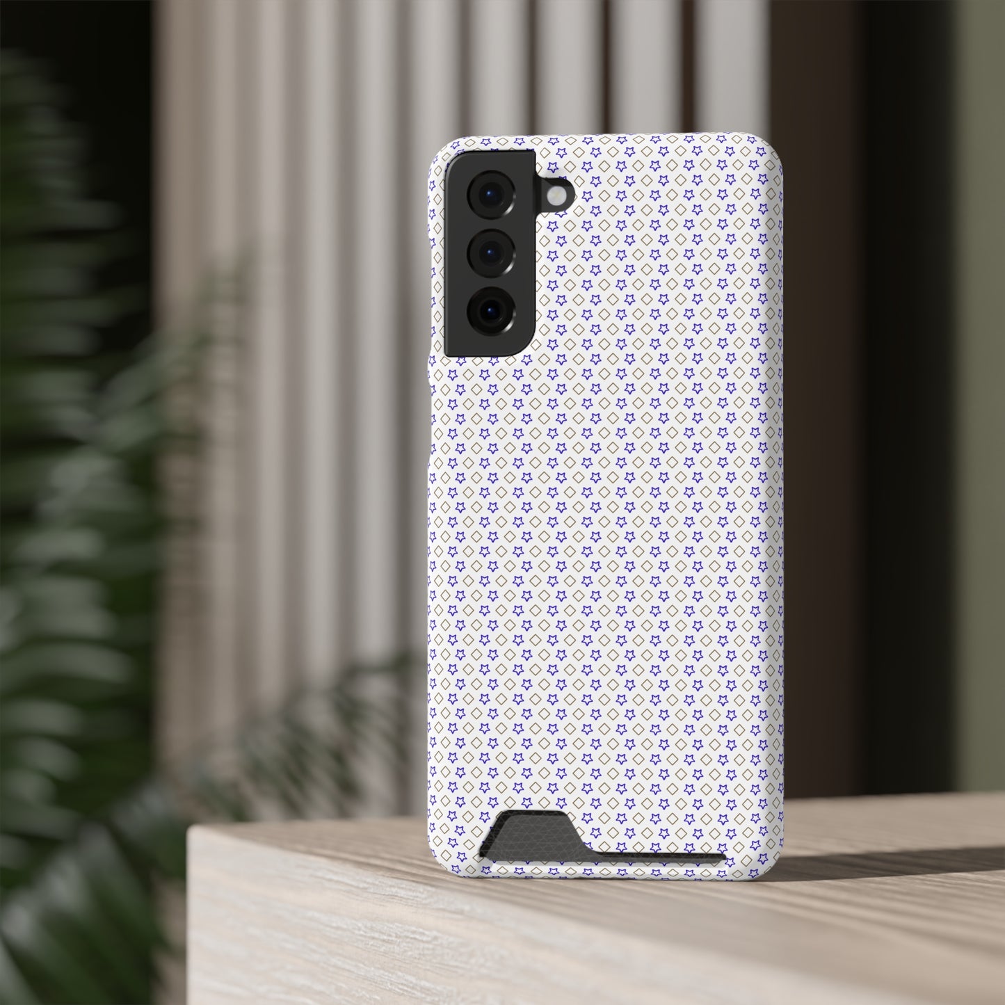 Phone Case with Card Holder – Clear Polycarbonate