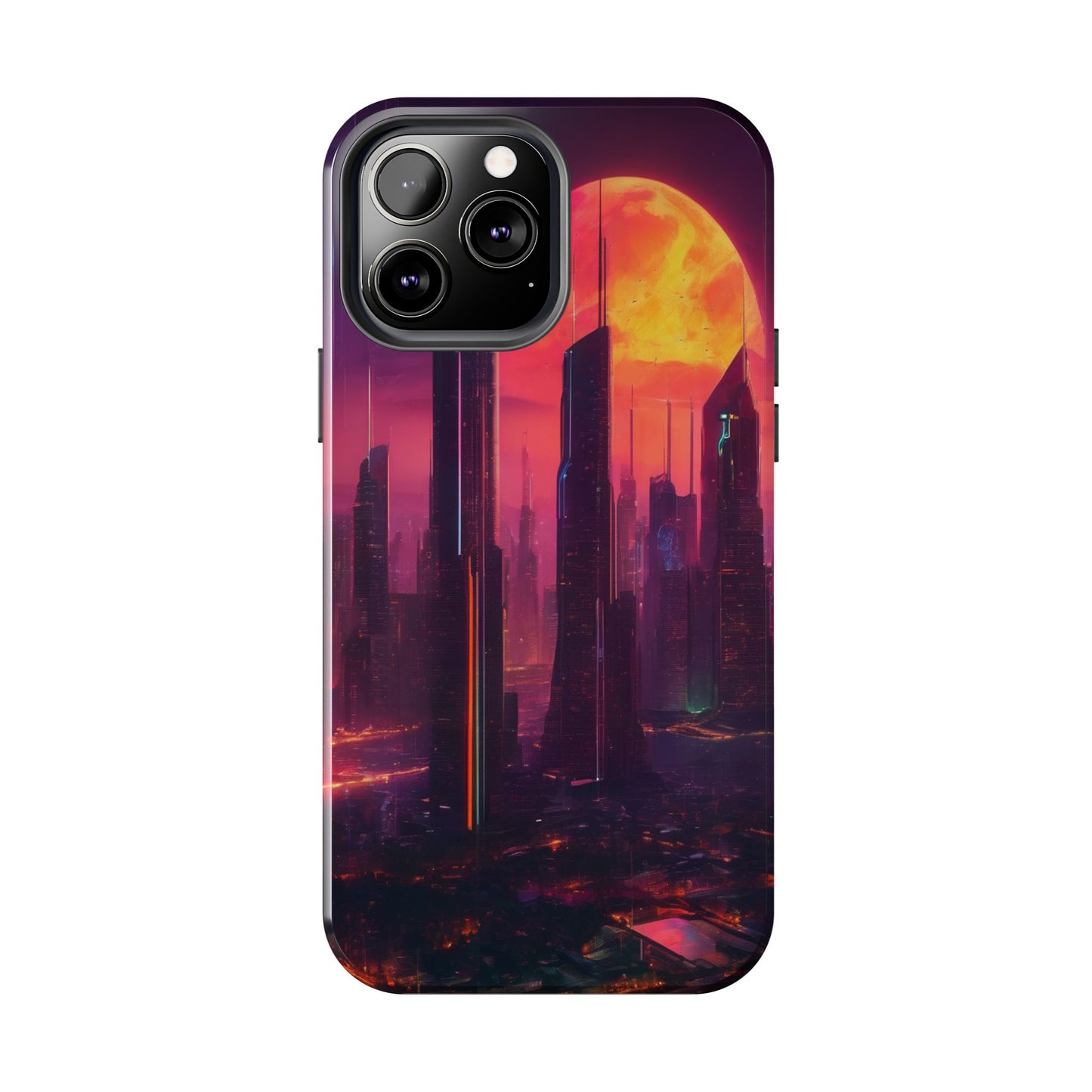 Tough Phone Case: Shockproof 2-Piece TPU/PC Shell