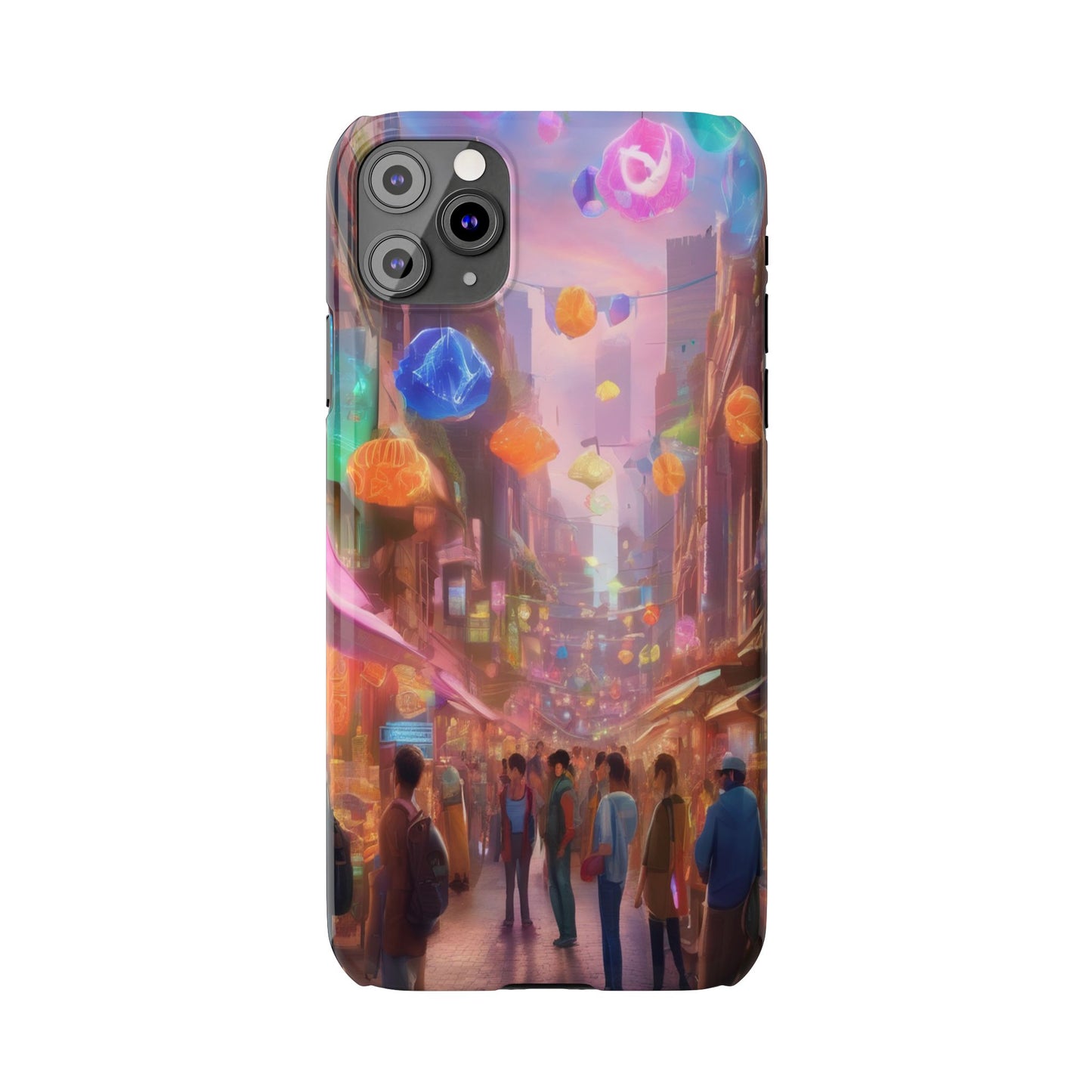 Ultra-Slim Glossy iPhone 16 Phone Case