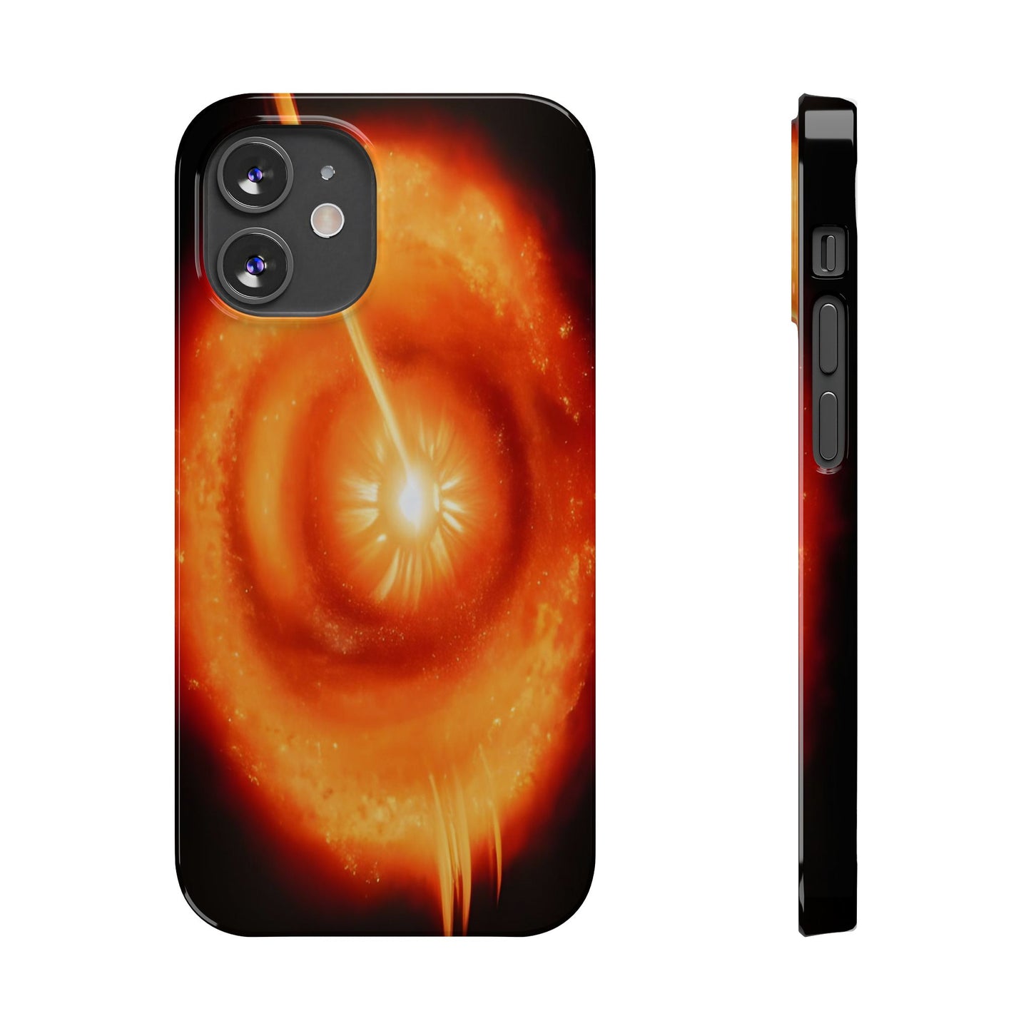 Slim Glossy Phone Case for iPhone 16 – Durable Lexan