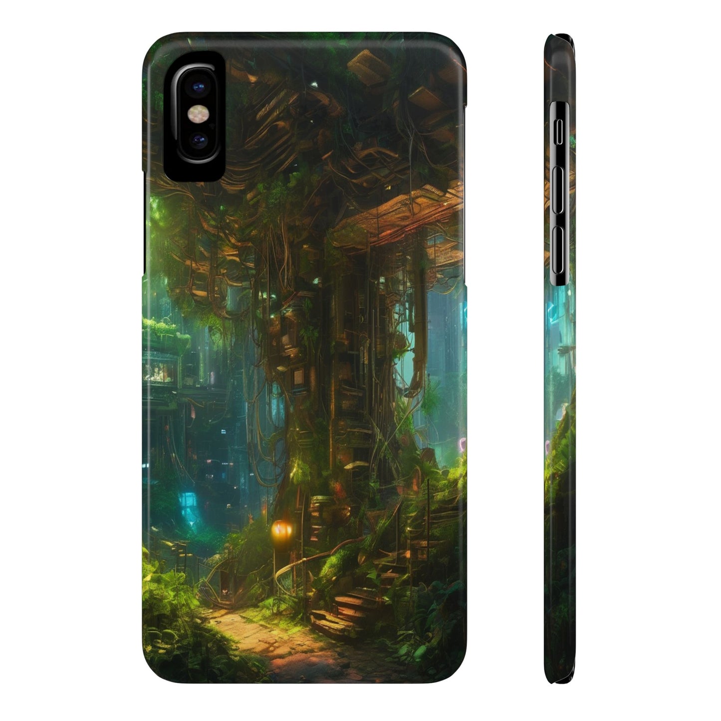 Neon Slim Phone Case for iPhone 16 Glossy Lexan