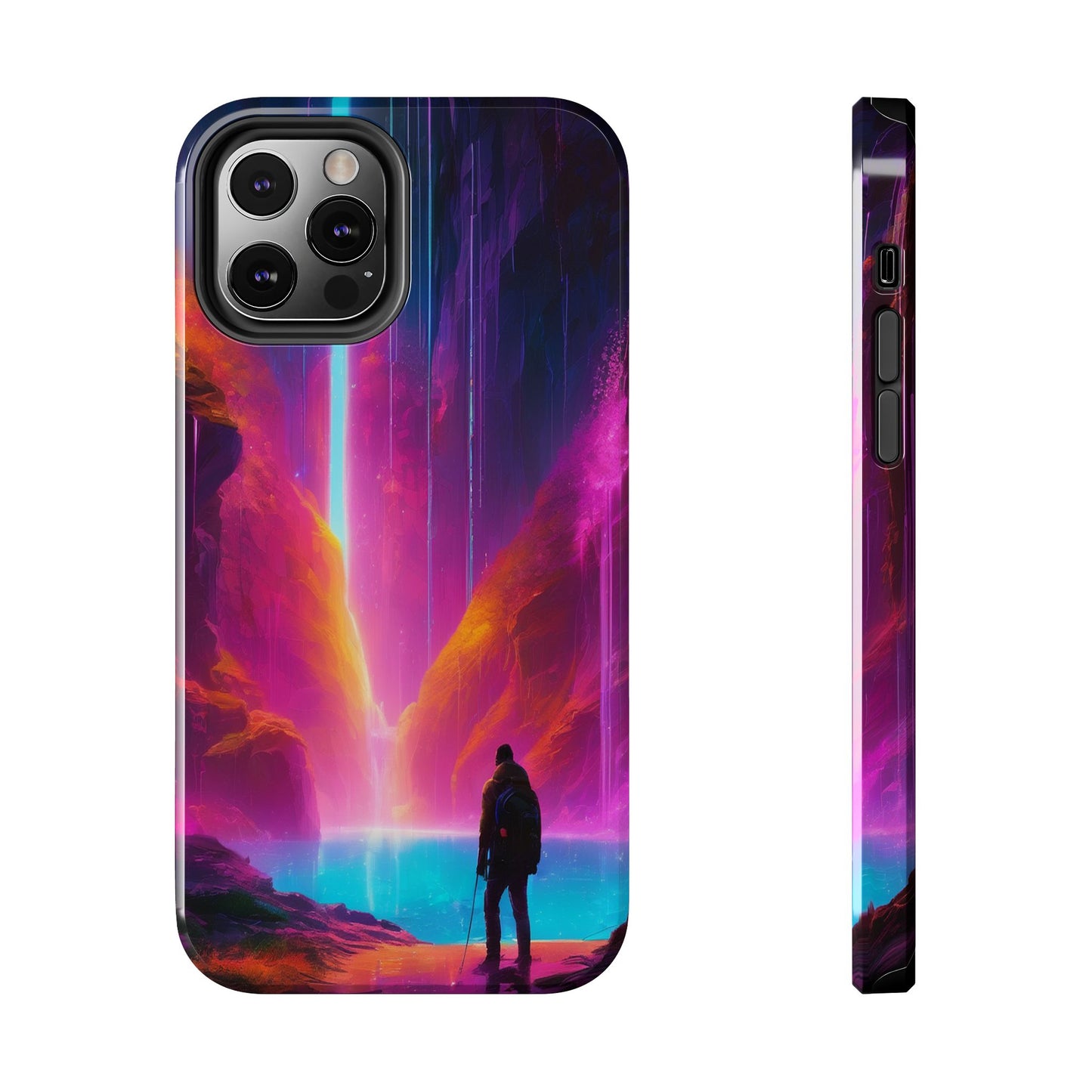 Tough Phone Case with TPU & PC Shell – Shockproof for iPhone/Samsung