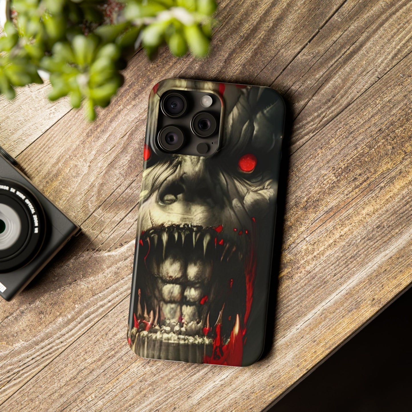 Slim Phone Case - Glossy Lexan PC, Ultra-Thin, Wireless Charging