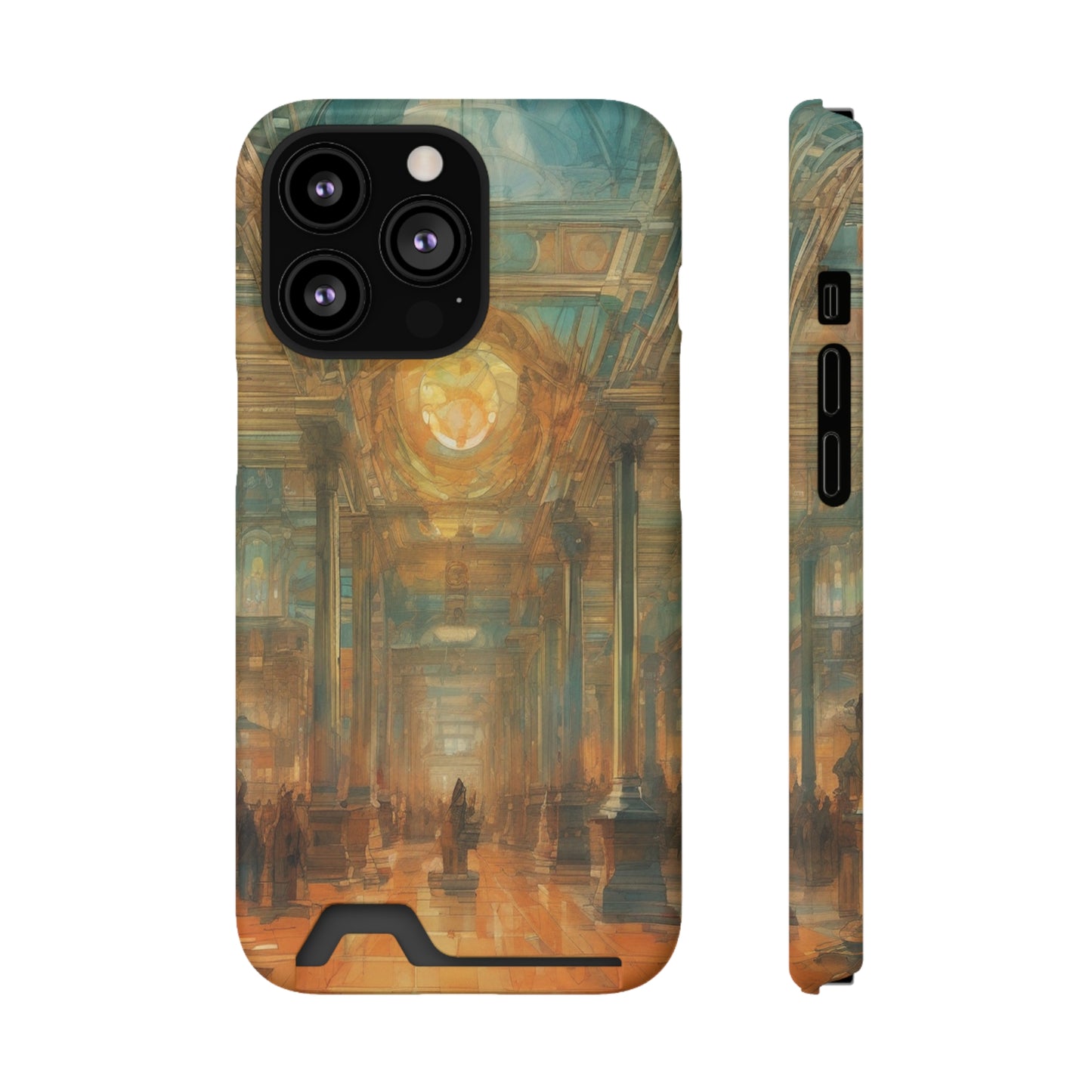 Phone Case with Card Holder – Slim, Impact-Resistant