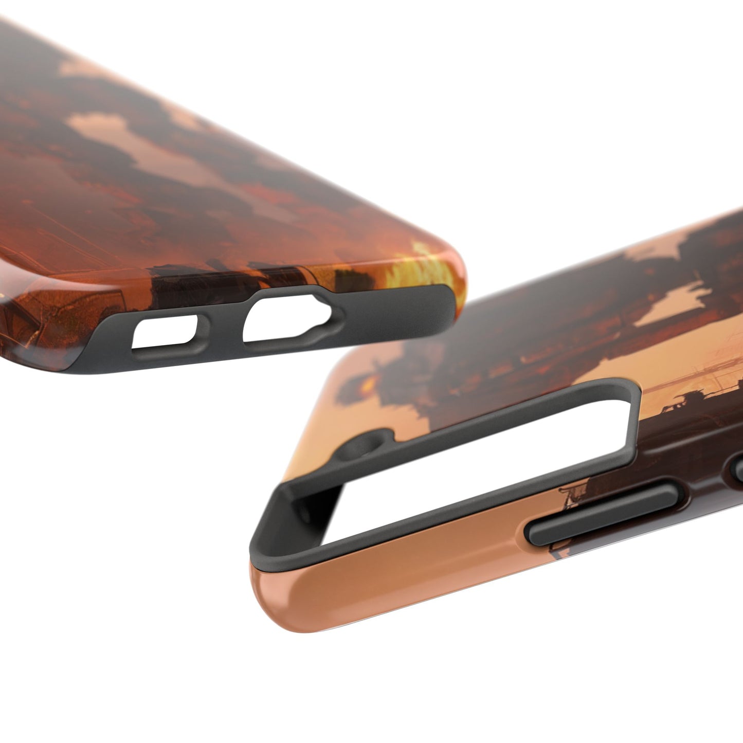 Tough Phone Case - Impact-Resistant, 2-Piece TPU/PC