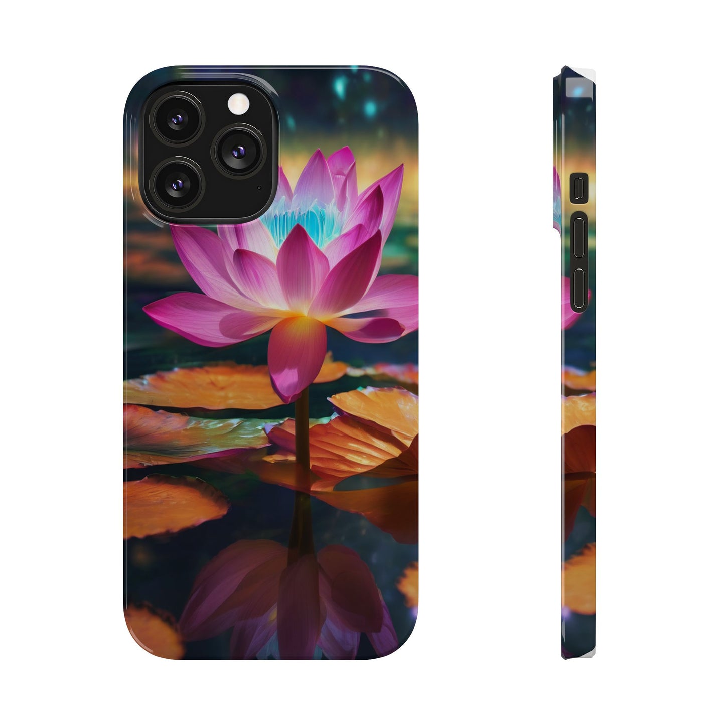 Slim Glossy Polycarbonate Phone Case for iPhone 16