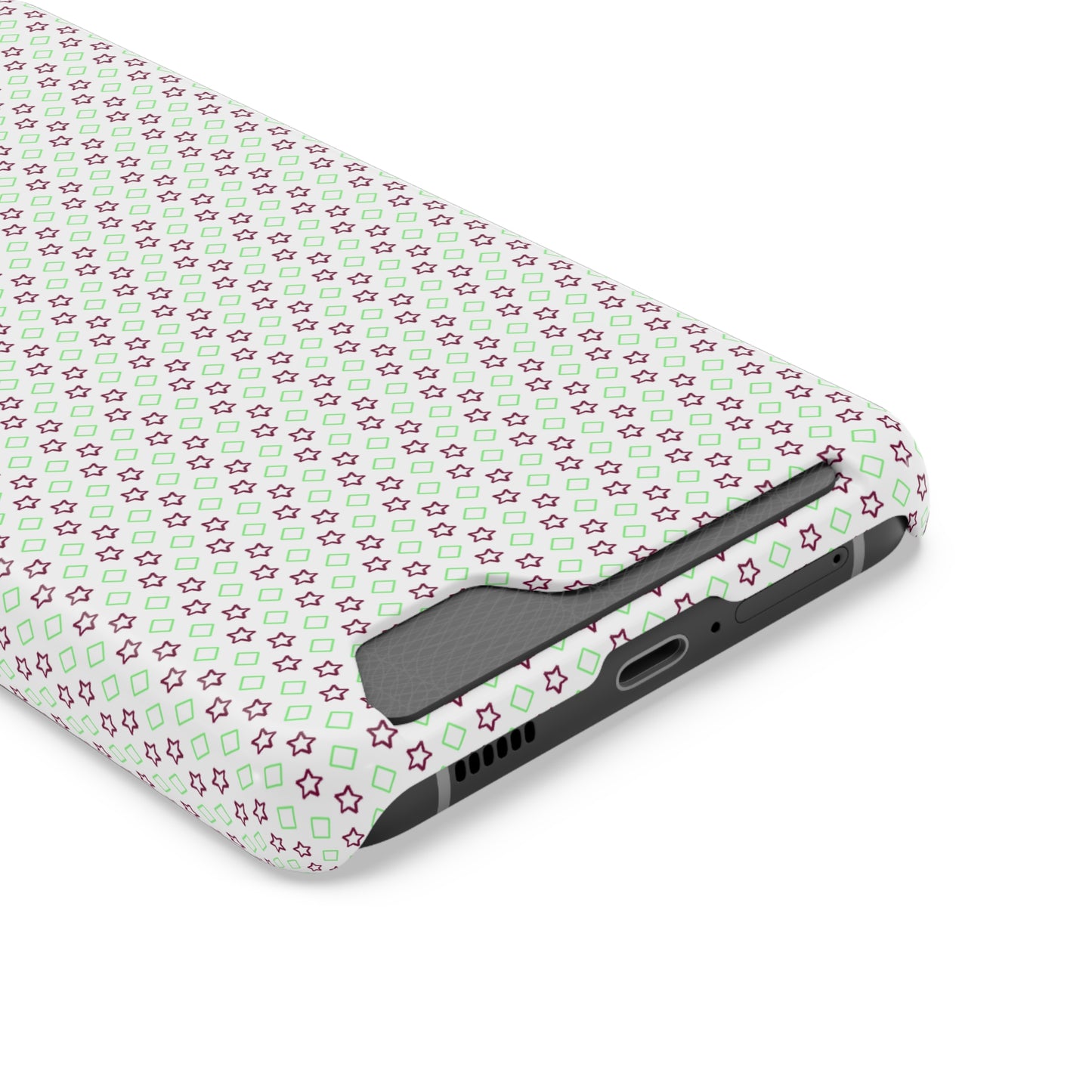 Neon Card-Holder Phone Case - Glossy/Matte Finish