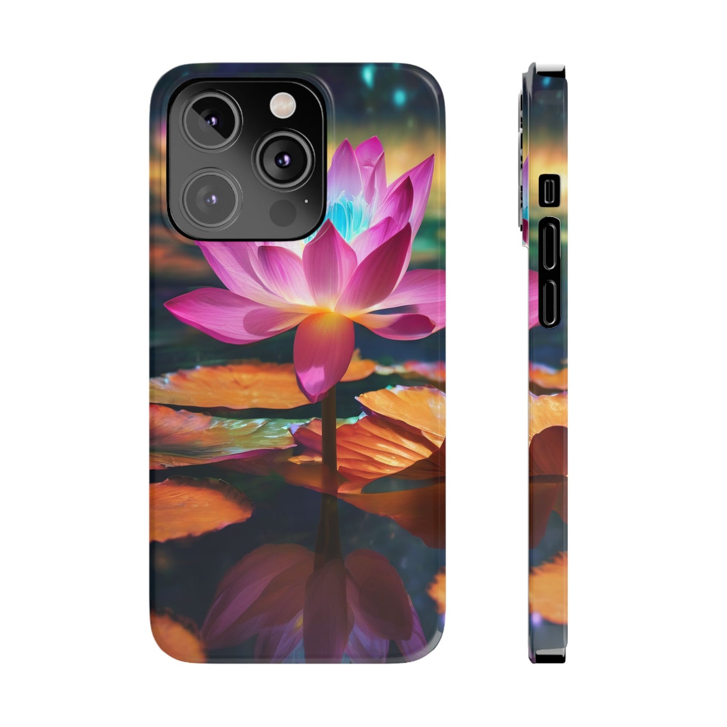 Slim Glossy Polycarbonate Phone Case for iPhone 16