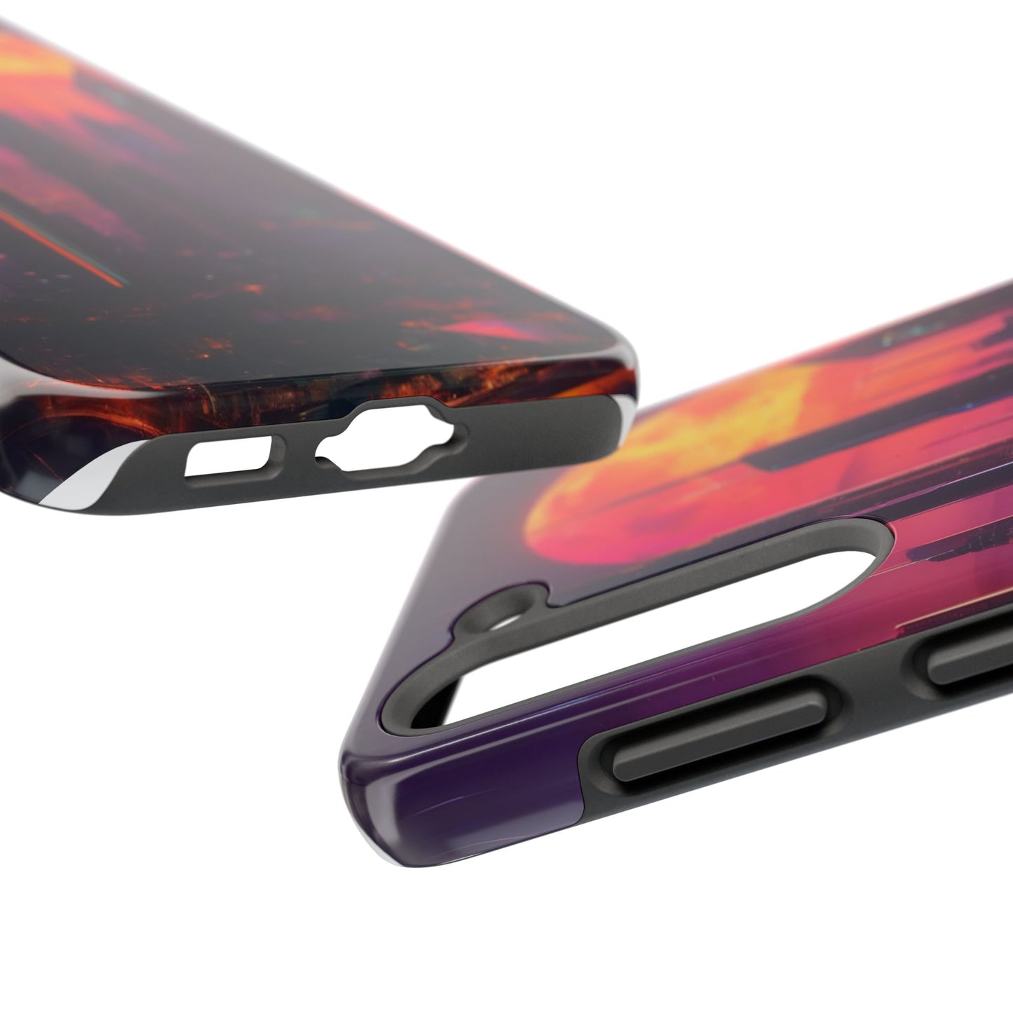 Tough Phone Case: Shockproof 2-Piece TPU/PC Shell