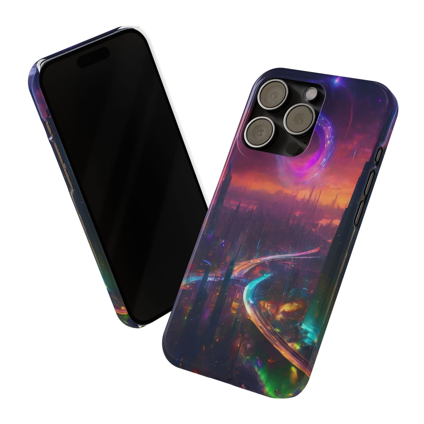Slim Glossy Phone Case for iPhone 16 – Lexan PC