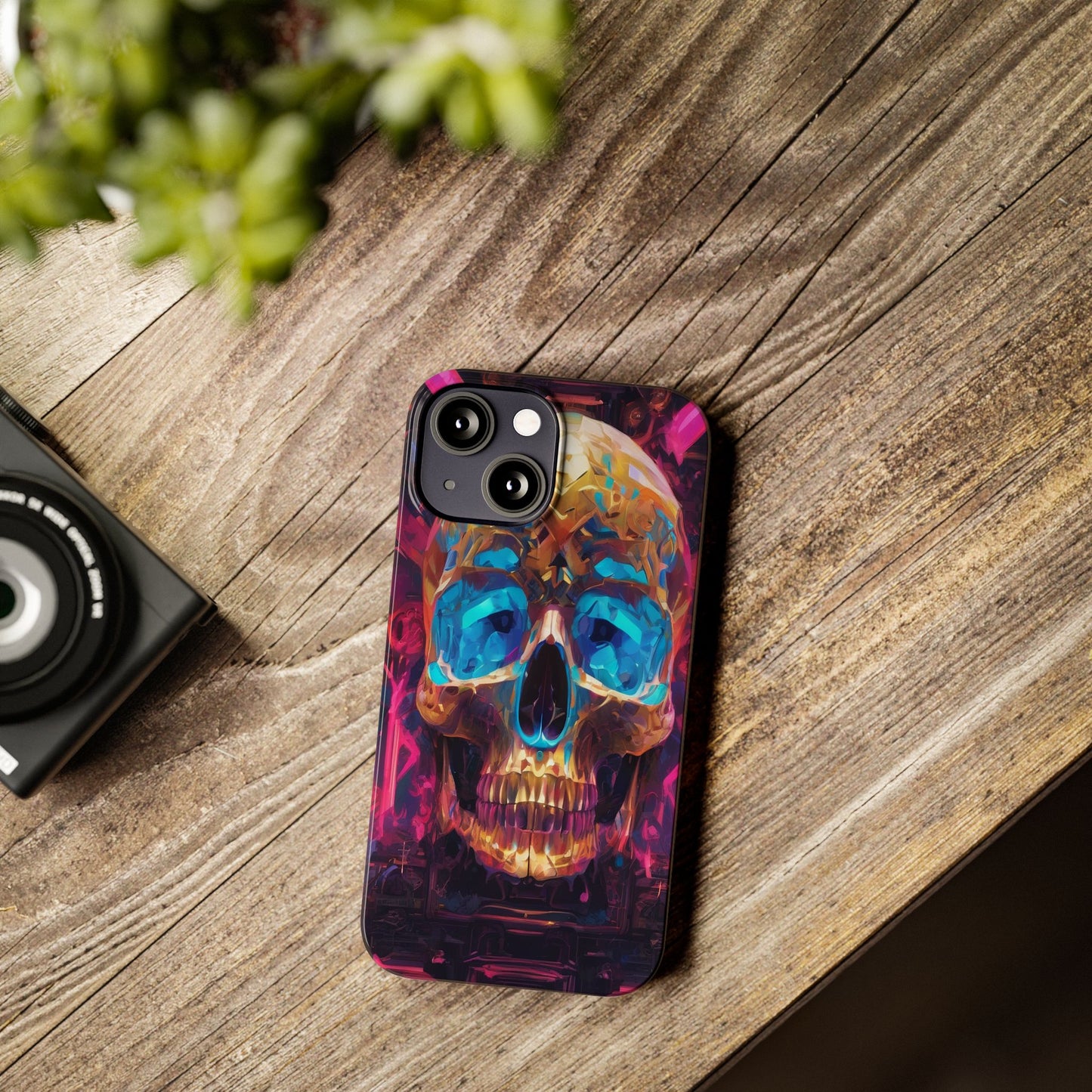 Slim Phone Case for iPhone 16 – Glossy Lexan Shield