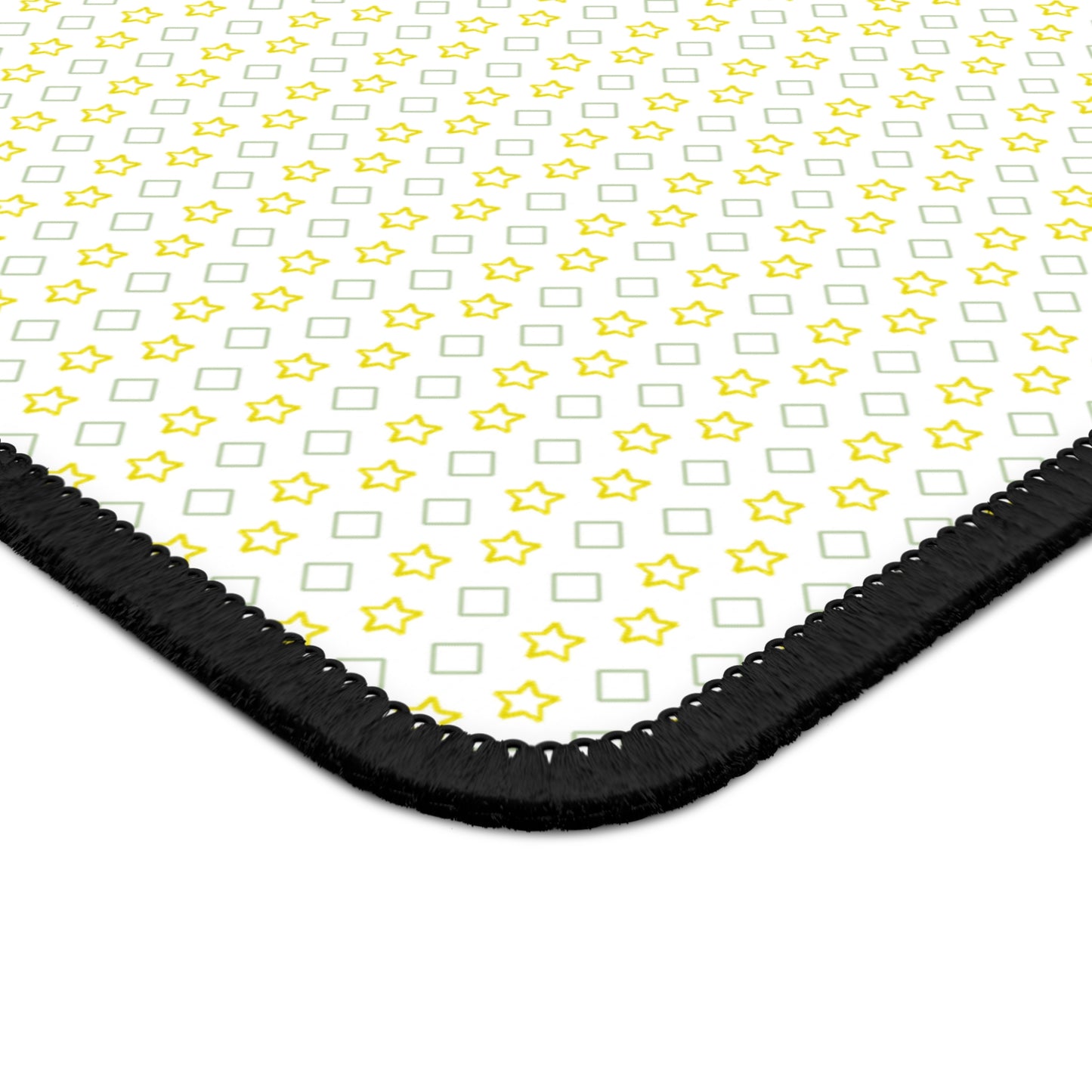 Neon Gaming Mouse Pad 9x7 - Customizable Neoprene, Stitch Edges