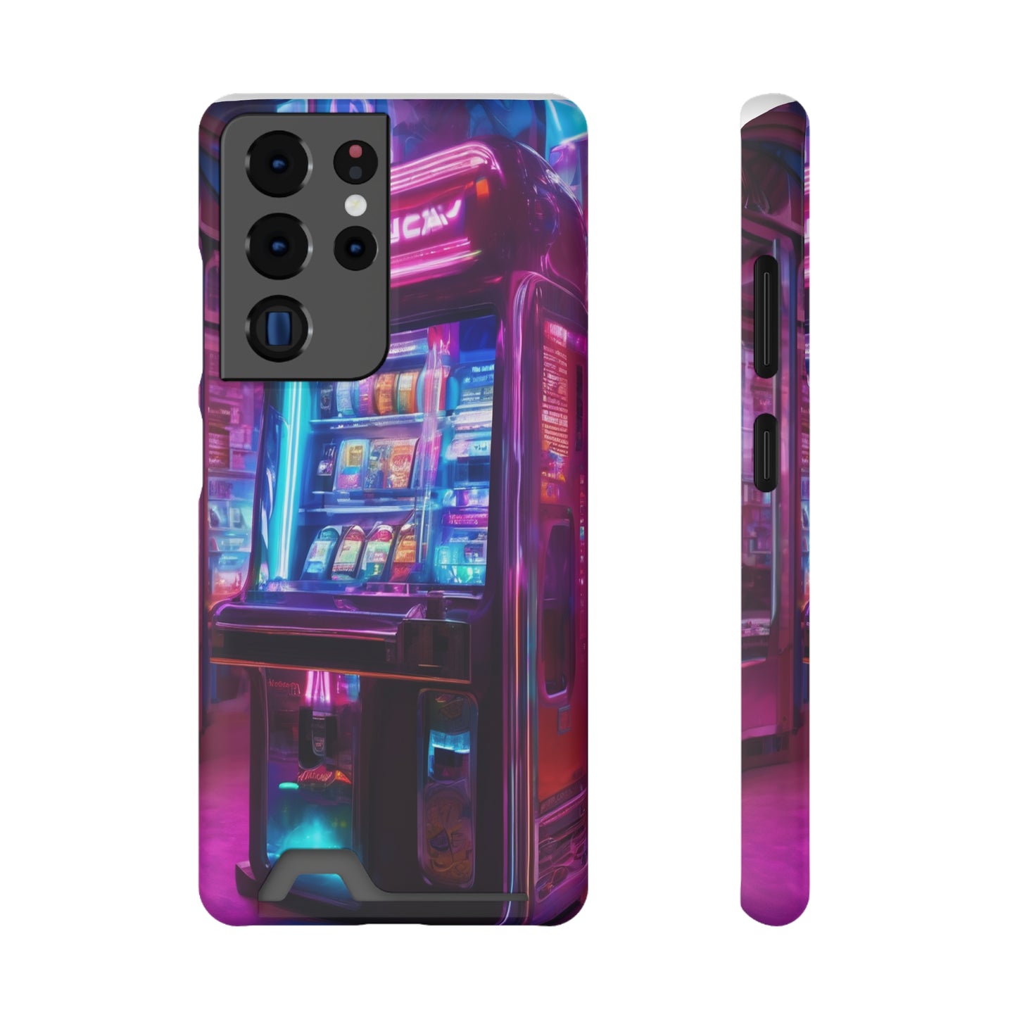 Phone Case with Card Holder – Glossy/Matte Polycarbonate