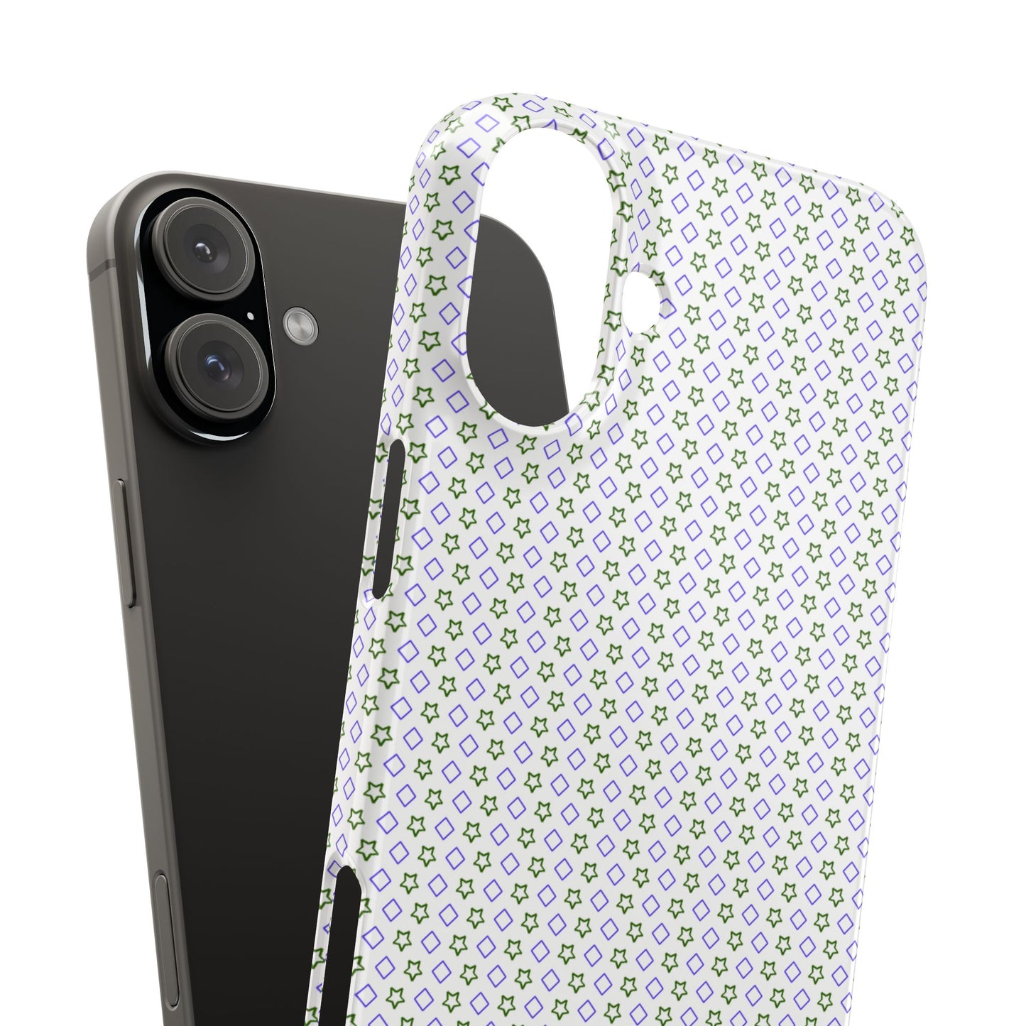 Neon Lexan Slim Phone Case for iPhone 16 Glossy Finish
