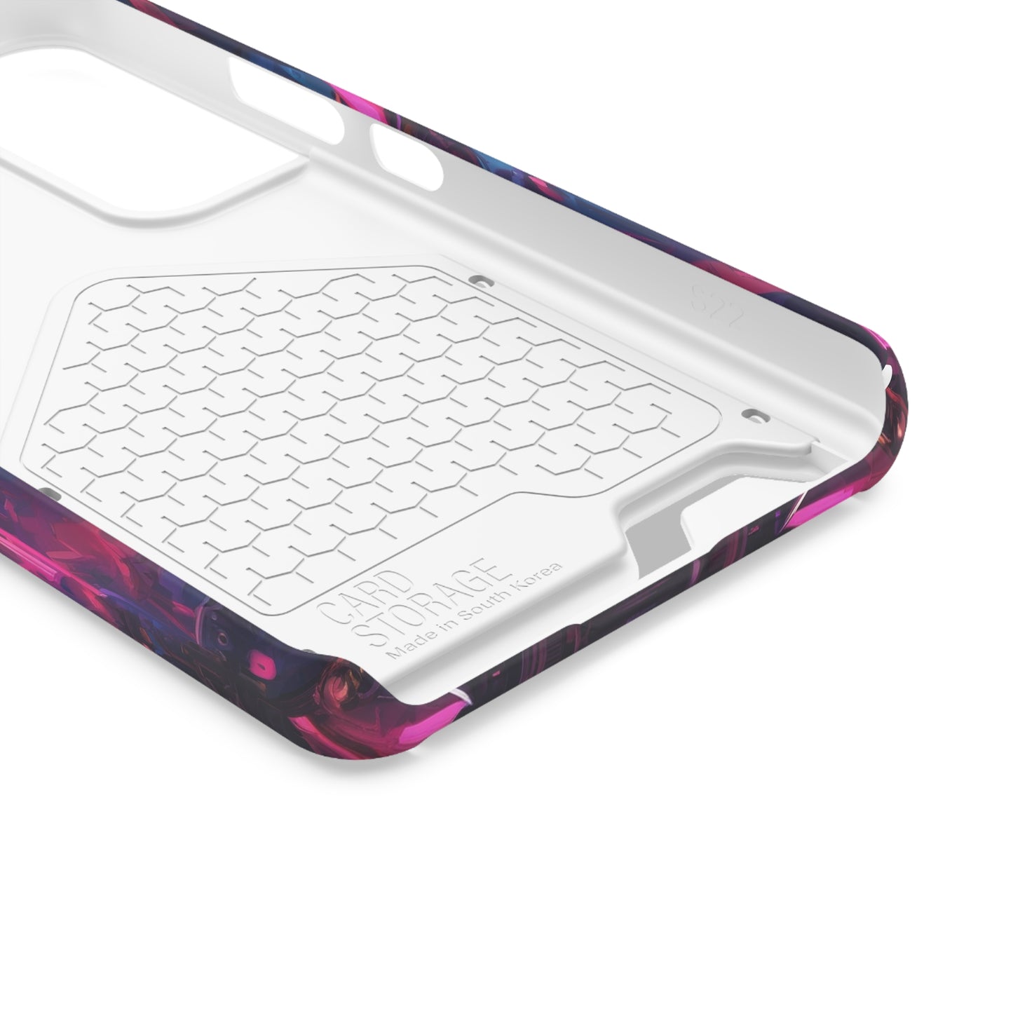 Neon Phone Case with Card Holder - MagSafe Compatible, Glossy/Matte