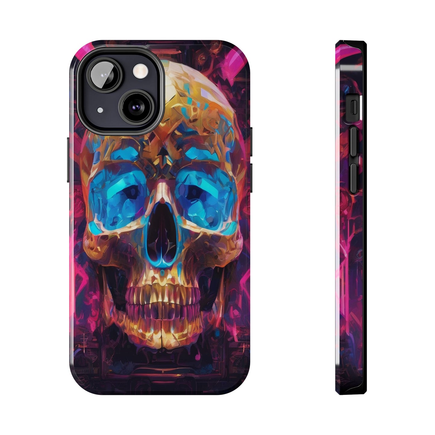 Rugged Phone Case - Impact-Resistant, Glossy Polycarbonate