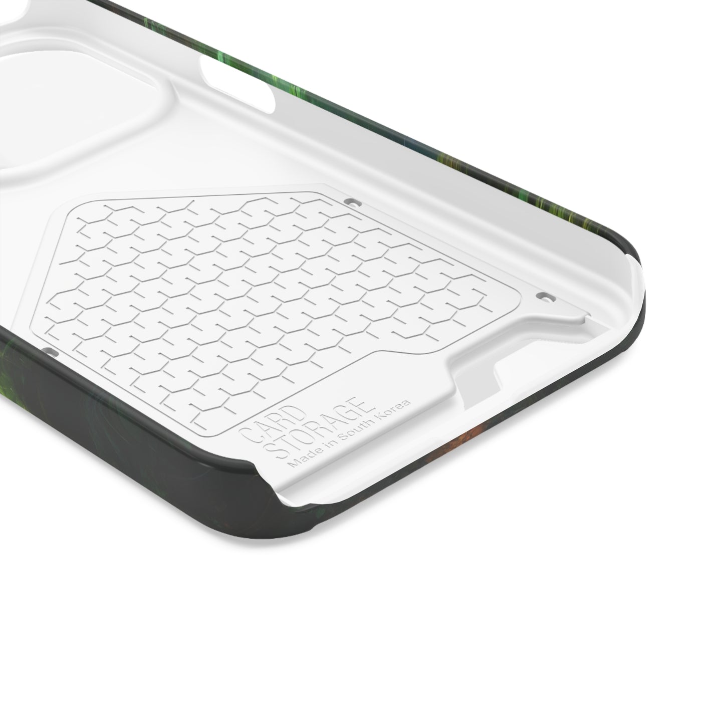 Neon Phone Case with Card Holder Glossy/Matte Polycarbonate, MagSafe