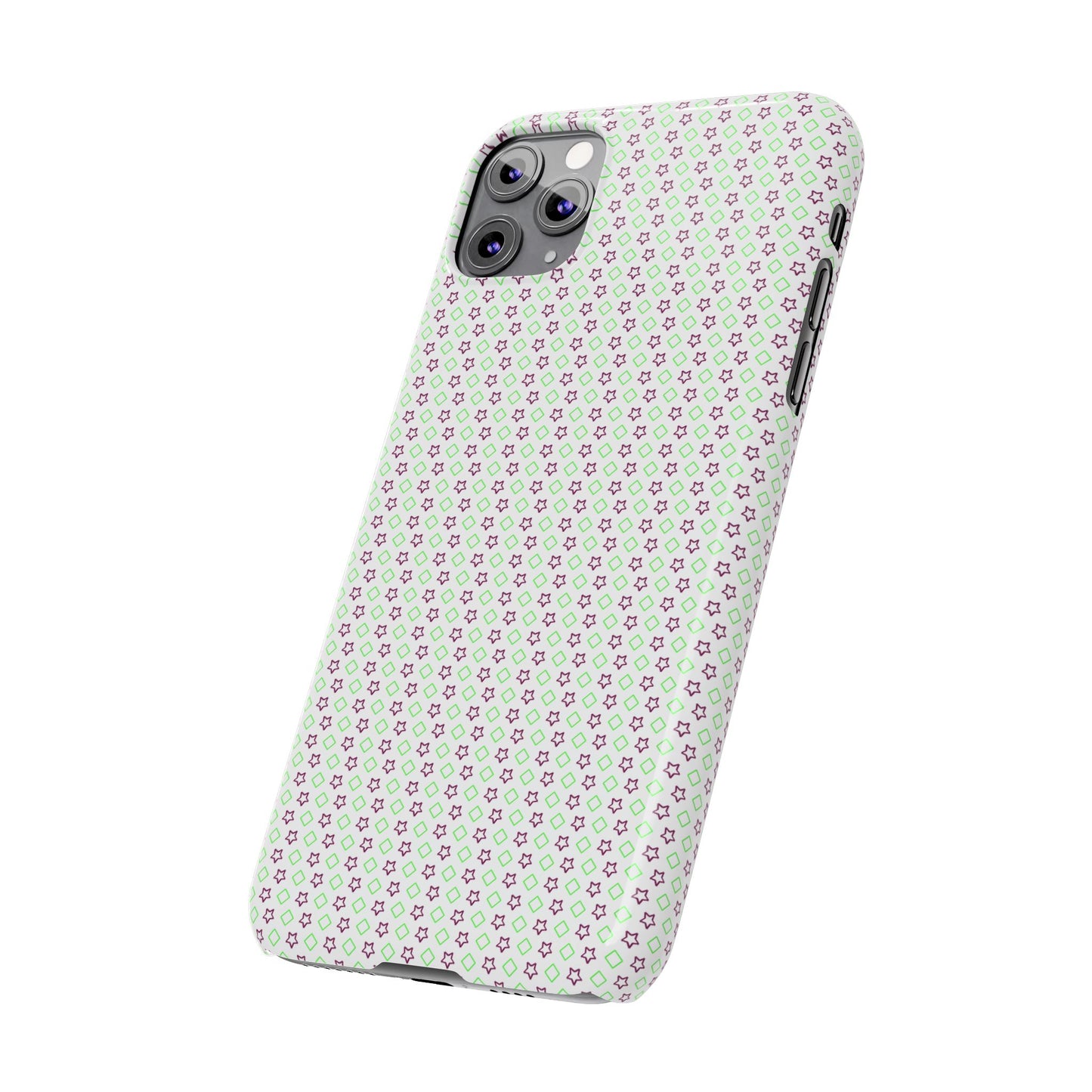 Slim Phone Case for iPhone 16 - Glossy Lexan, Ultra-Thin