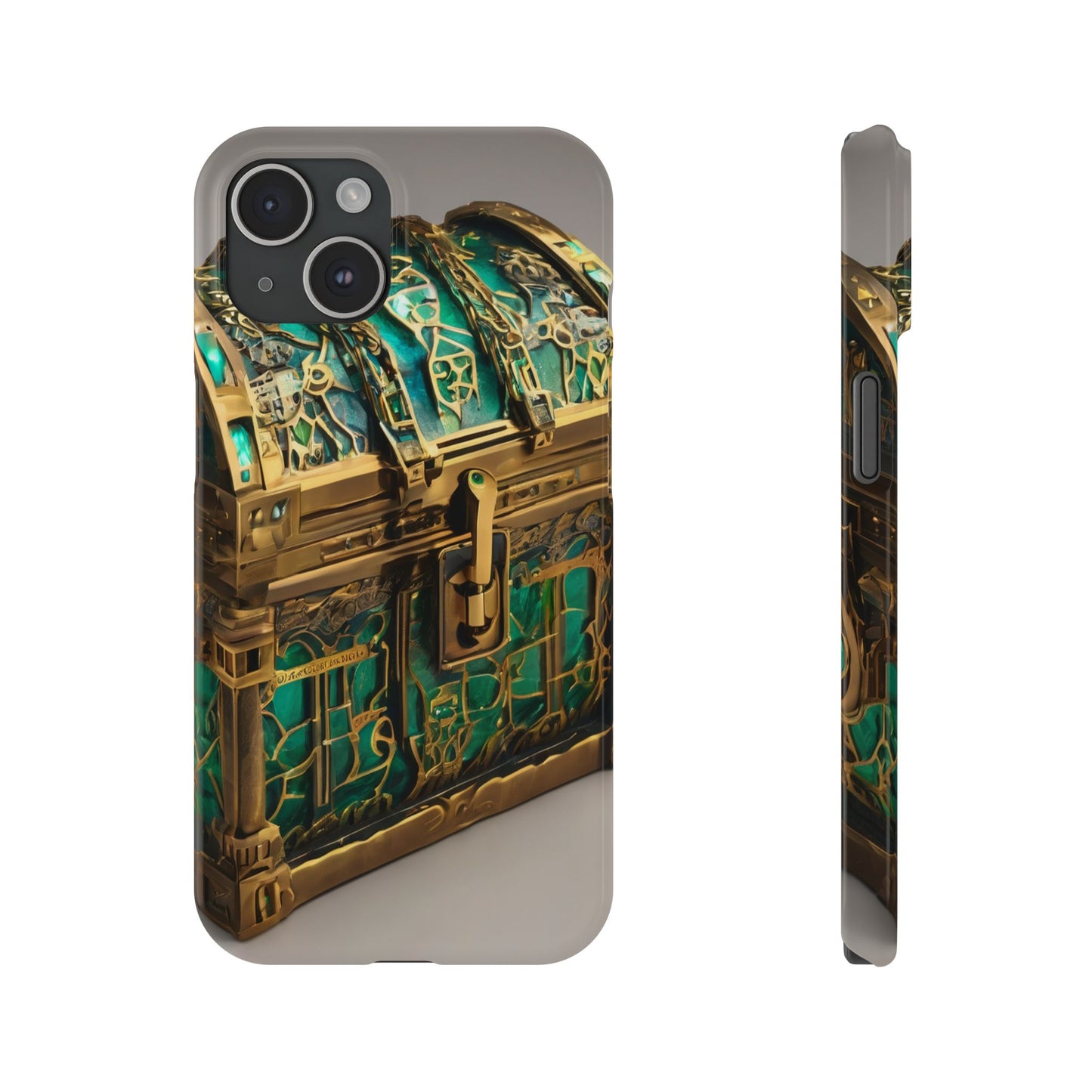 iPhone 16 Slim Phone Case: Glossy Lexan, Ultra-Slim