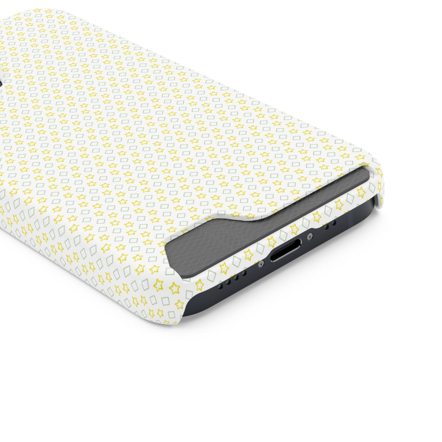Neon Card Holder Phone Case - MagSafe, Impact-Resistant Polycarbonate