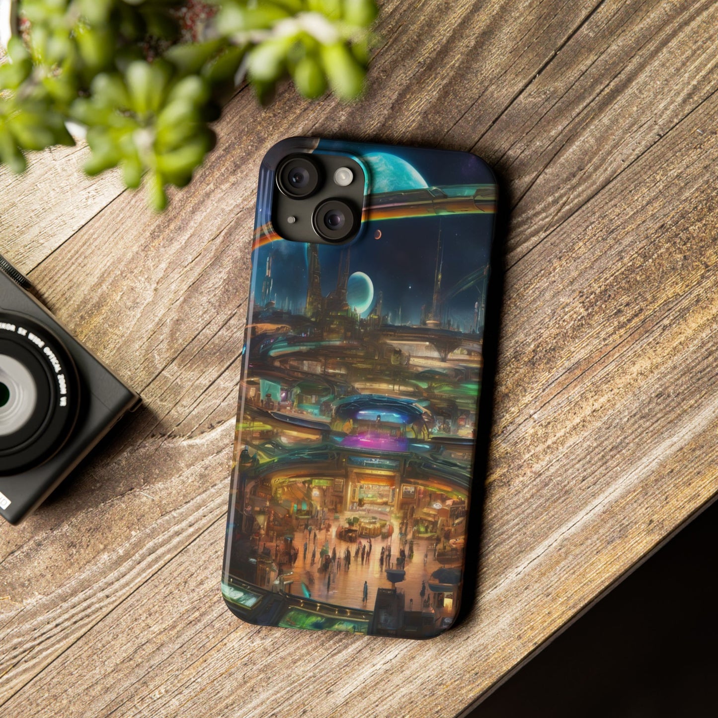 Ultra-Slim Lexan Phone Case for iPhone 16 – Glossy Finish
