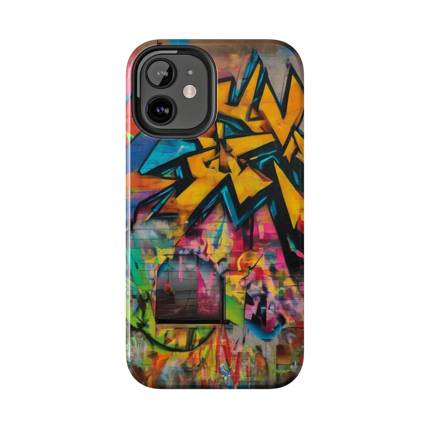 Rugged Phone Case - Impact-Resistant, Glossy Finish