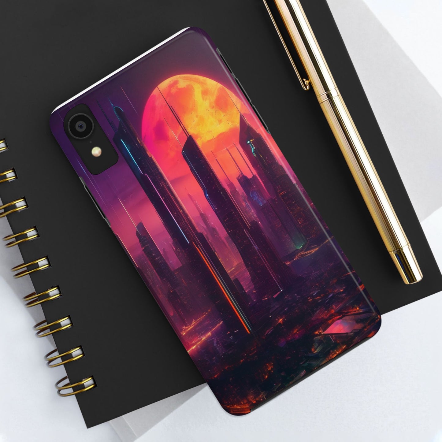 Tough Phone Case: Shockproof 2-Piece TPU/PC Shell