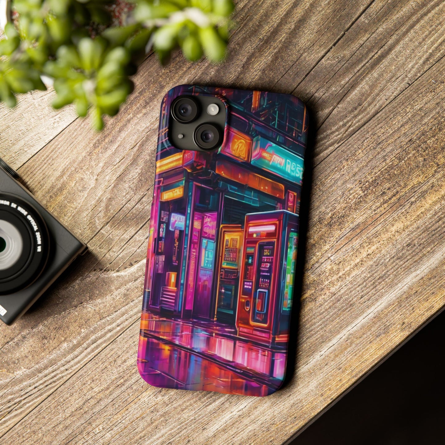 Ultra Slim iPhone 16 Phone Case - Glossy, Durable & Wireless Charging