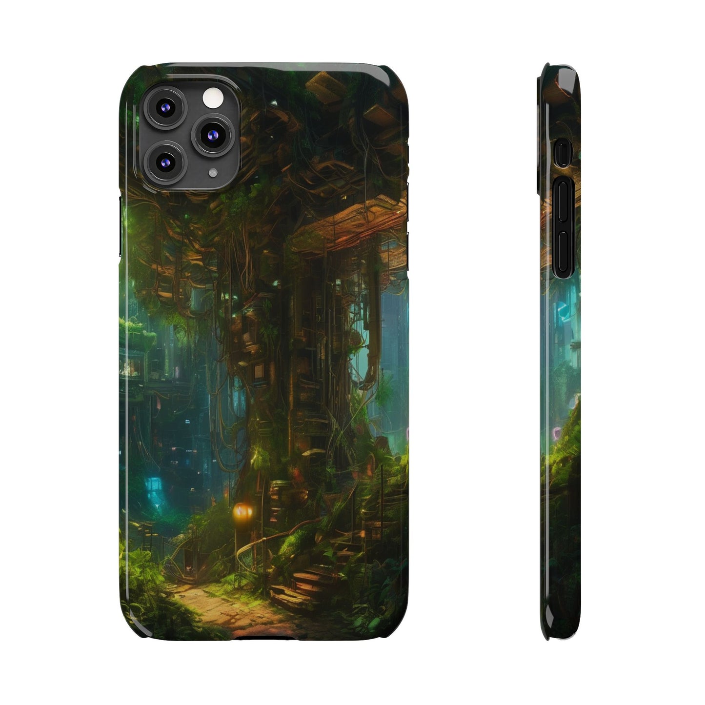 Neon Slim Phone Case for iPhone 16 Glossy Lexan