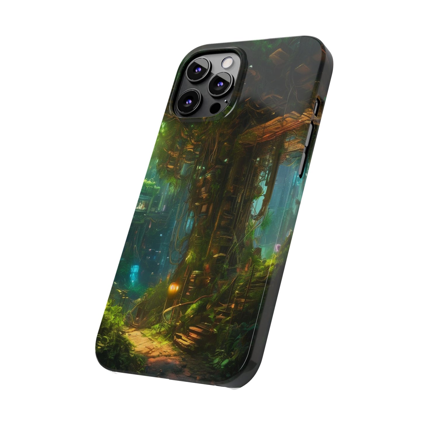 Neon Slim Phone Case for iPhone 16 Glossy Lexan