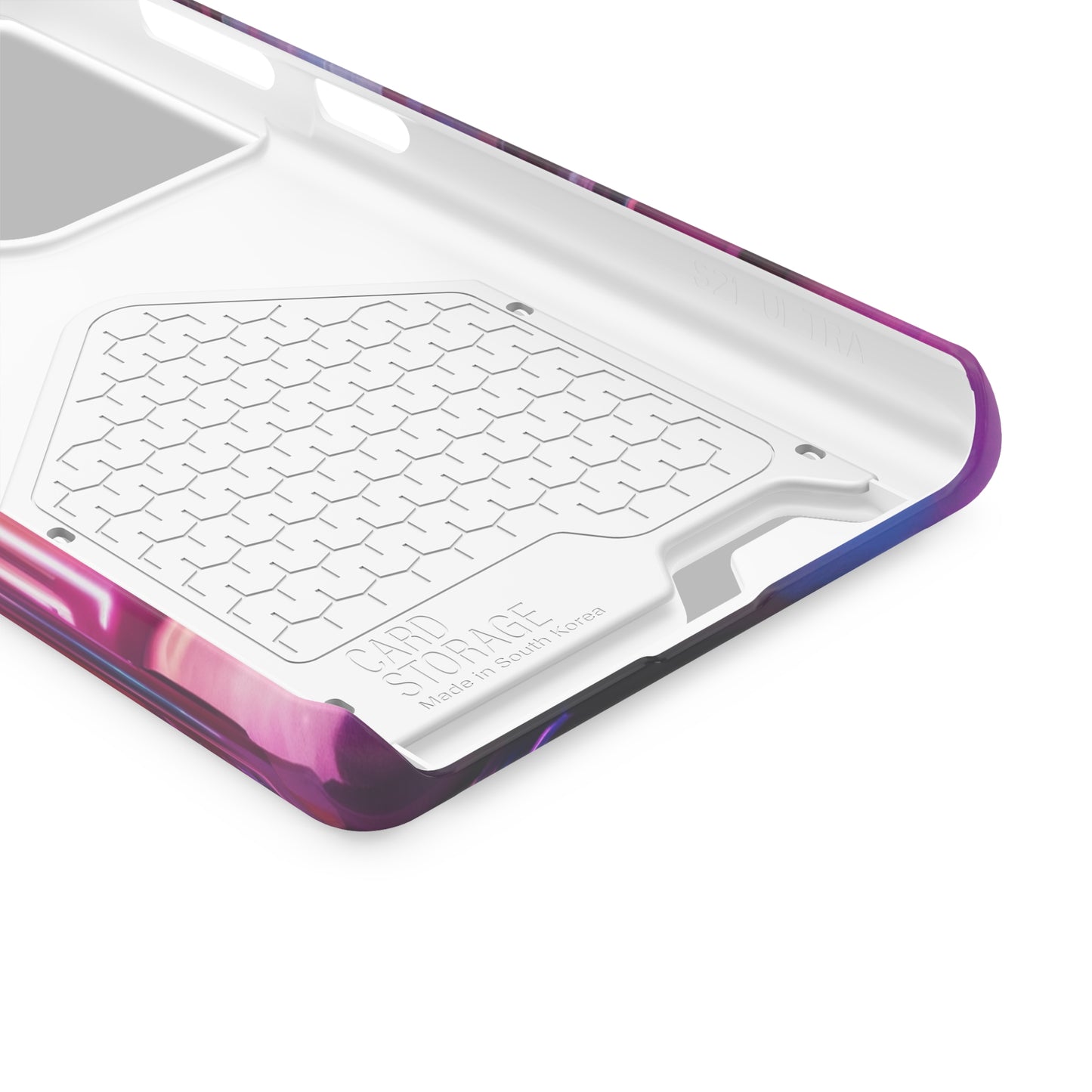 Phone Case with Card Holder – Glossy/Matte Polycarbonate