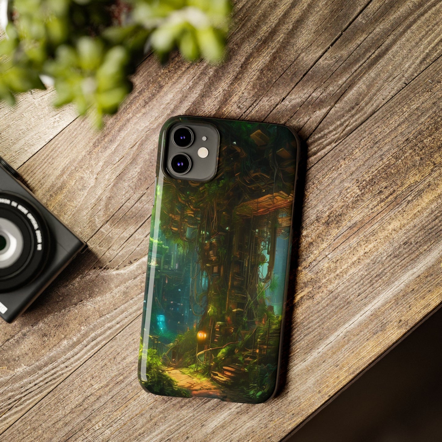 Neon Slim Phone Case for iPhone 16 Glossy Lexan