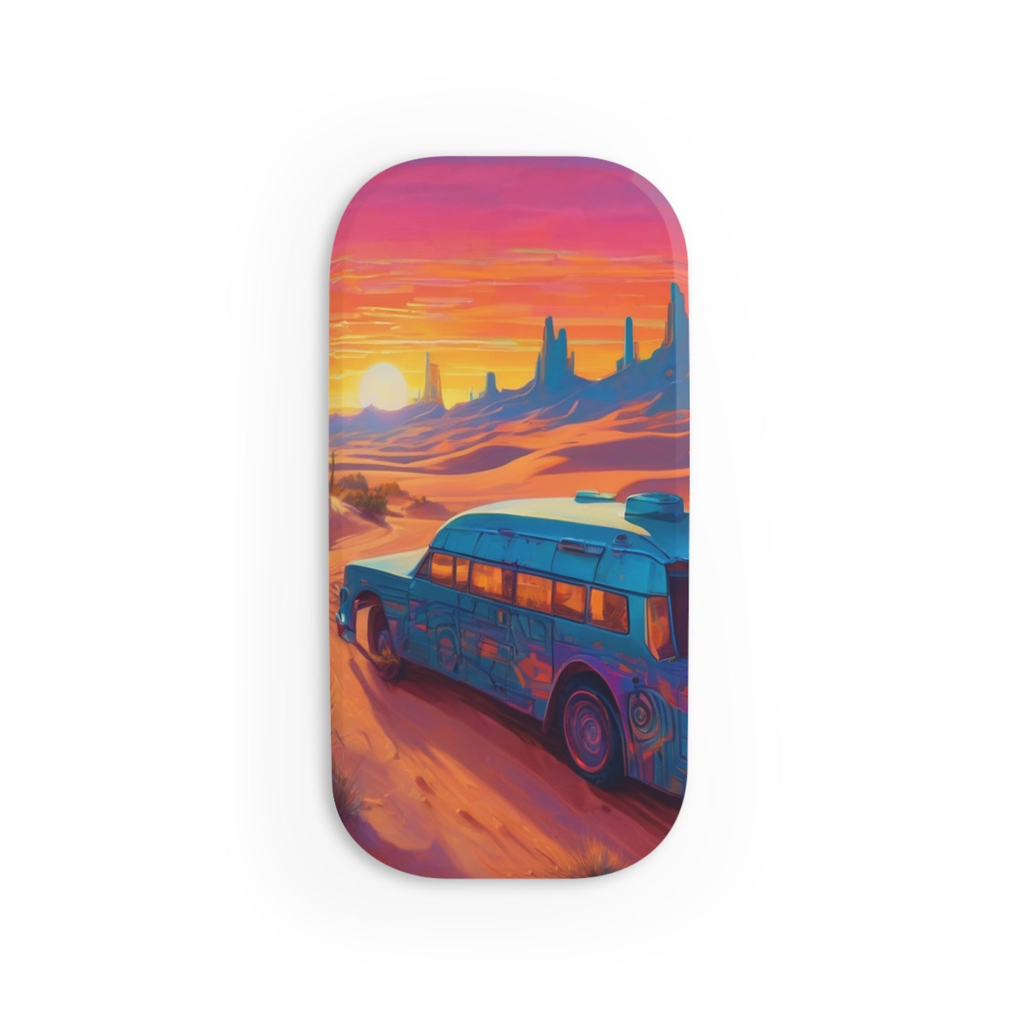 Phone Grip Click-On: Adjustable Mobile Holder