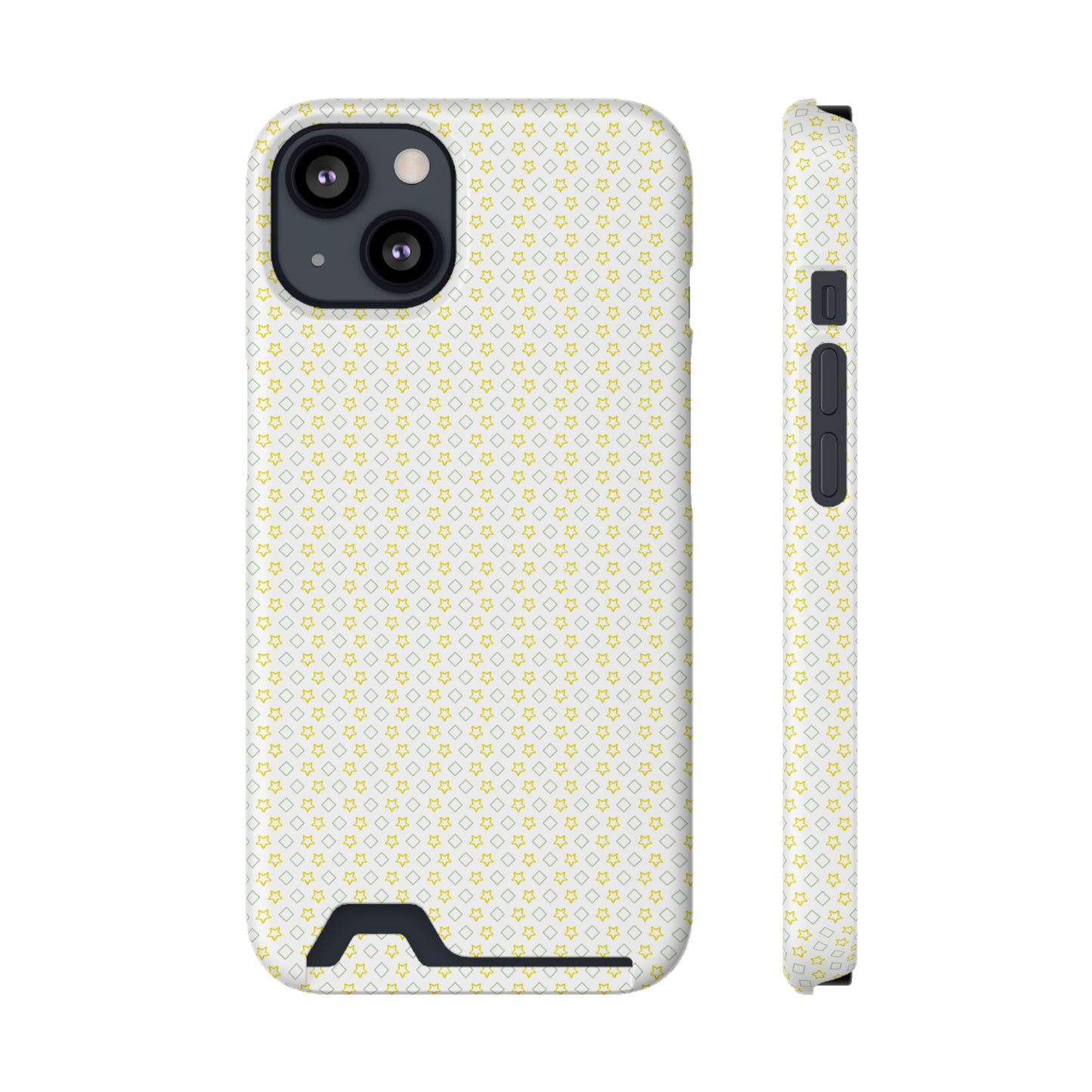 Neon Card Holder Phone Case - MagSafe, Impact-Resistant Polycarbonate