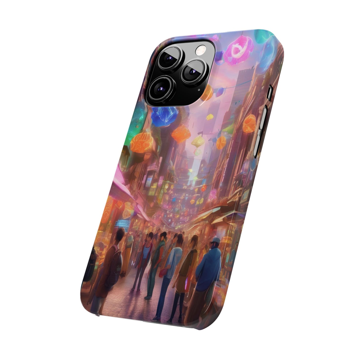 Ultra-Slim Glossy iPhone 16 Phone Case