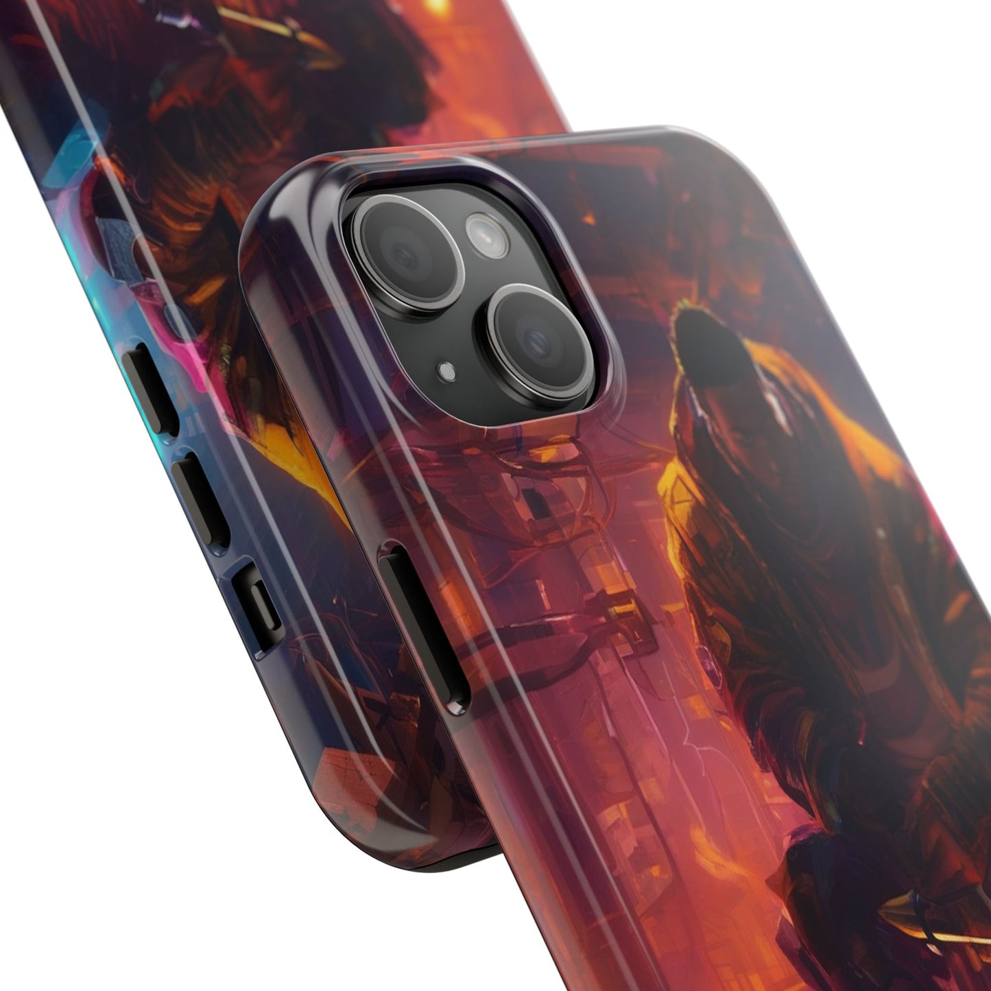 Tough Phone Case - Shockproof TPU & PC Shell for iPhone & Samsung