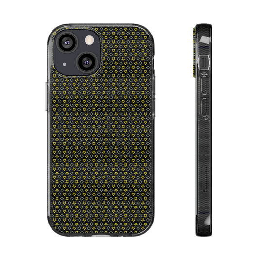 Clear Silicone Phone Case Slim Durable Open-Port Design