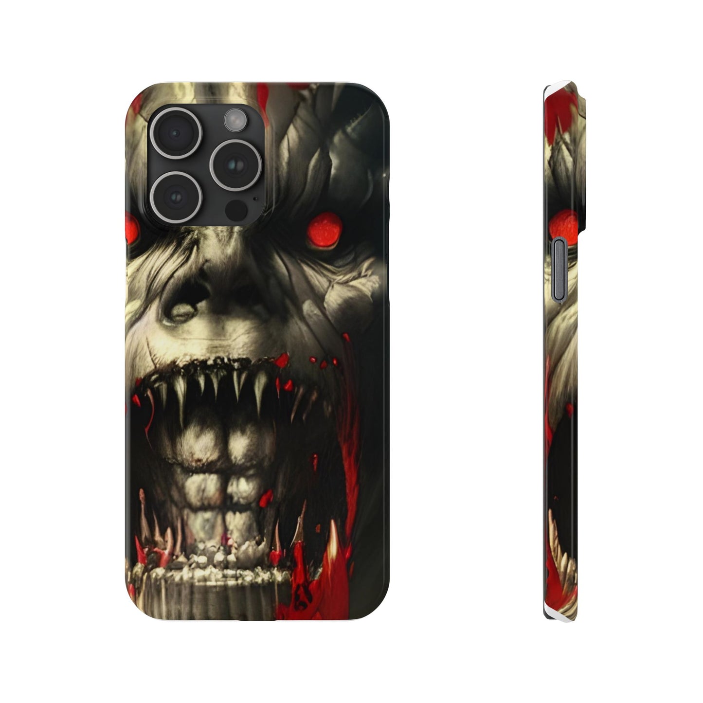 Slim Phone Case - Glossy Lexan PC, Ultra-Thin, Wireless Charging