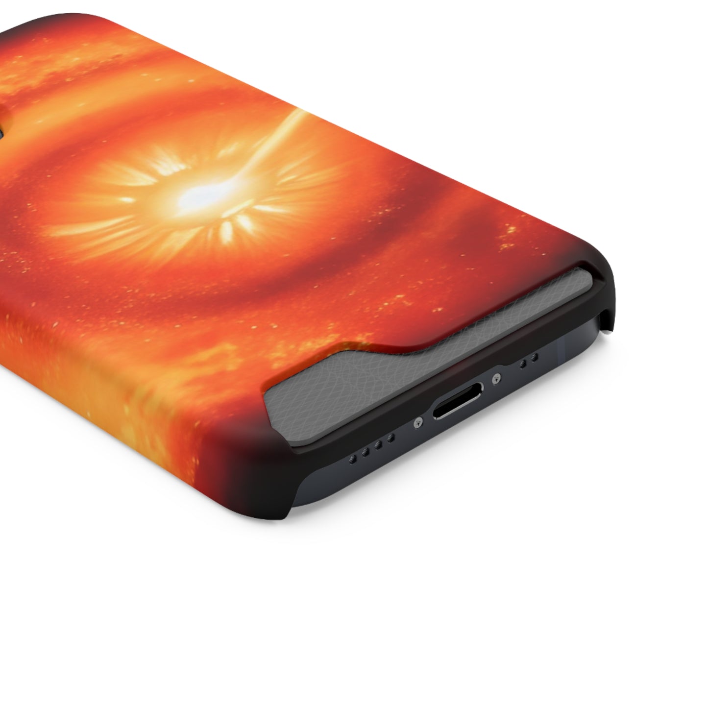 Neon Phone Case with Card Holder - MagSafe, Polycarbonate